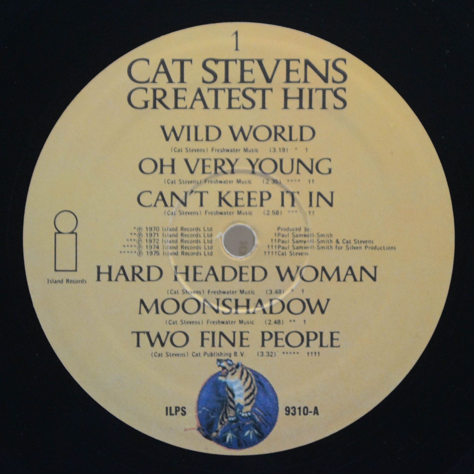 Cat Stevens — Greatest Hits (UK), 1975