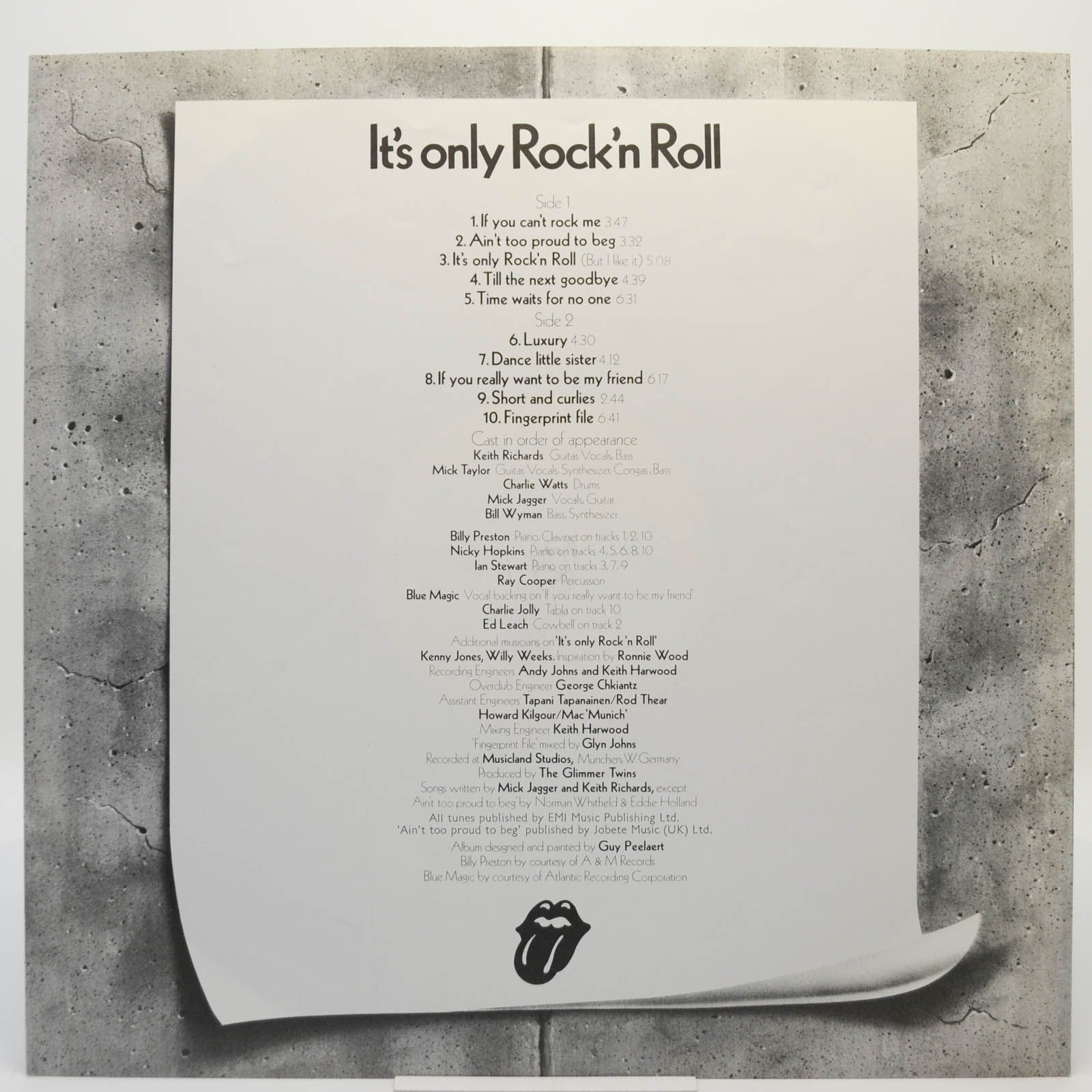 Rolling Stones — It's Only Rock 'N Roll, 1974