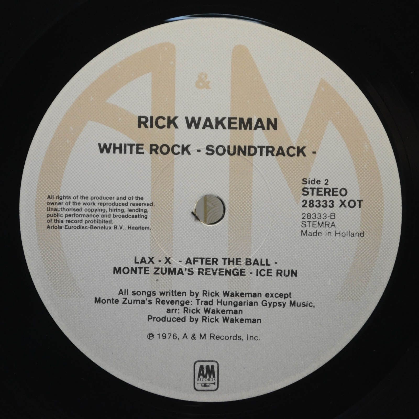 Rick Wakeman — White Rock, 1976