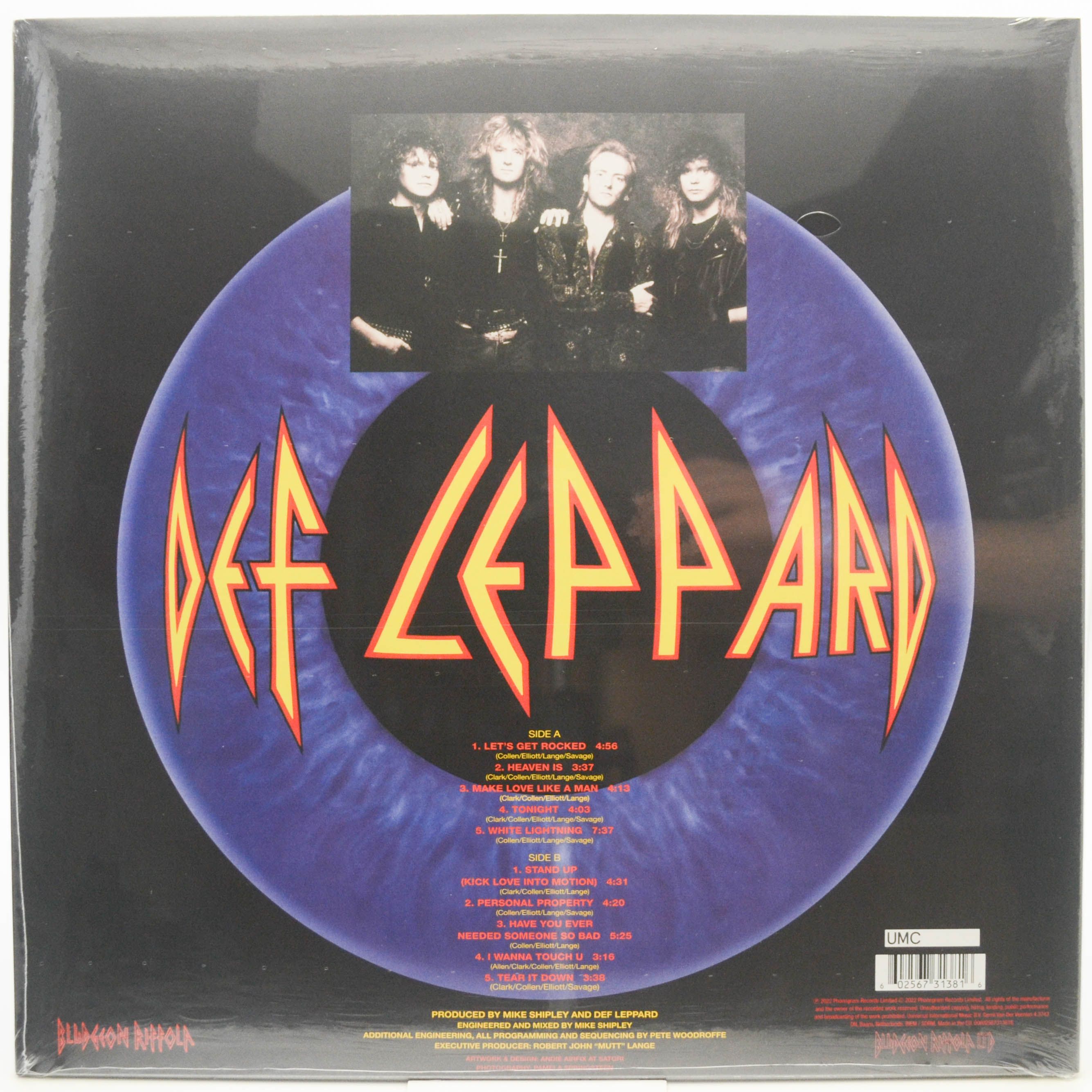 Def Leppard — Adrenalize, 1992