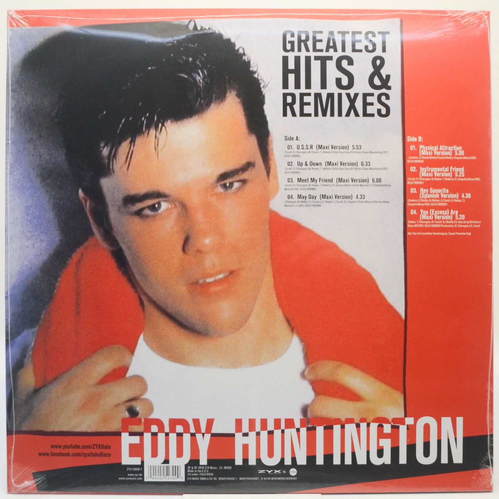 Eddy Huntington — Greatest Hits & Remixes, 2018