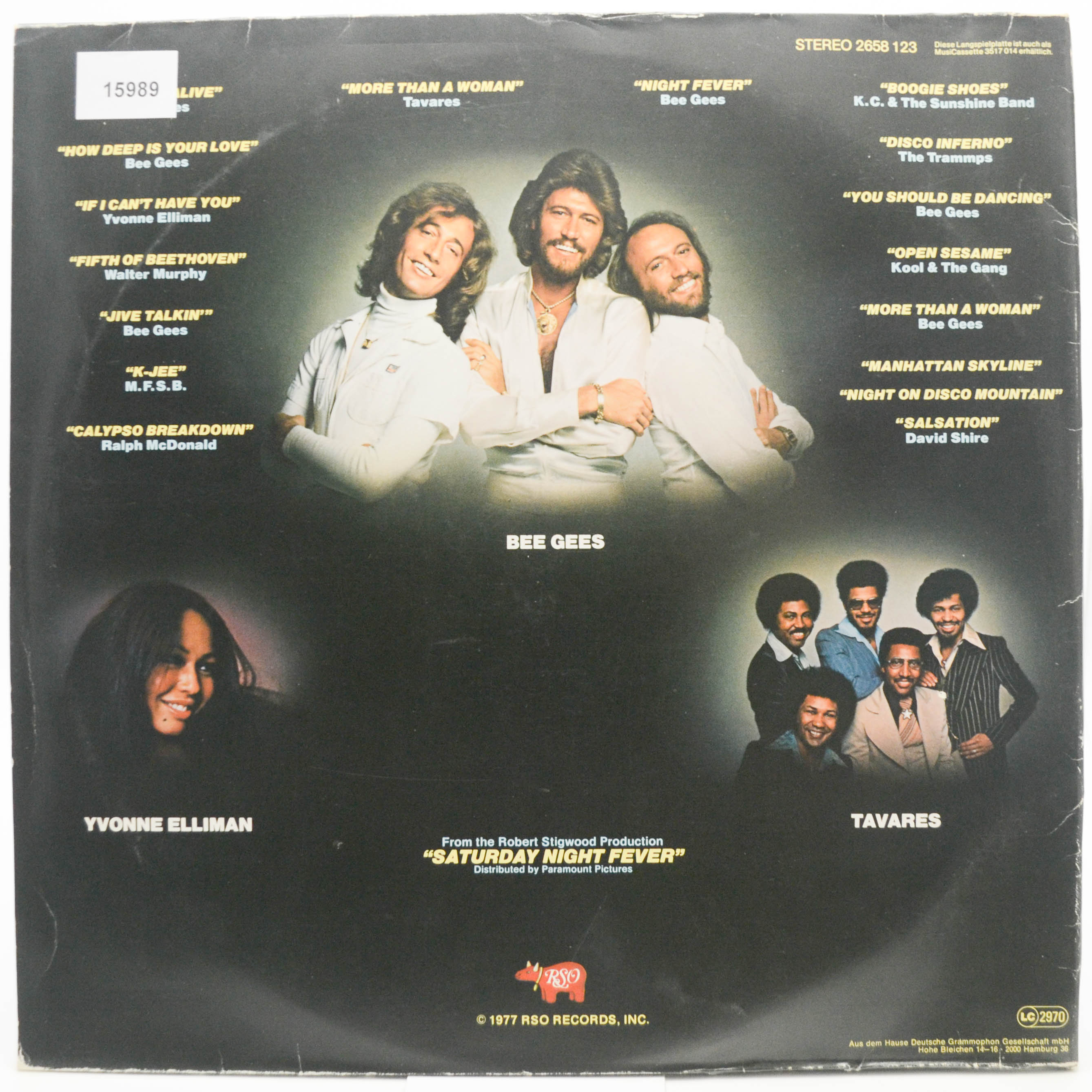 Виниловая пластинка Various — Saturday Night Fever (The Original Movie Sound Track) (2LP), 1977