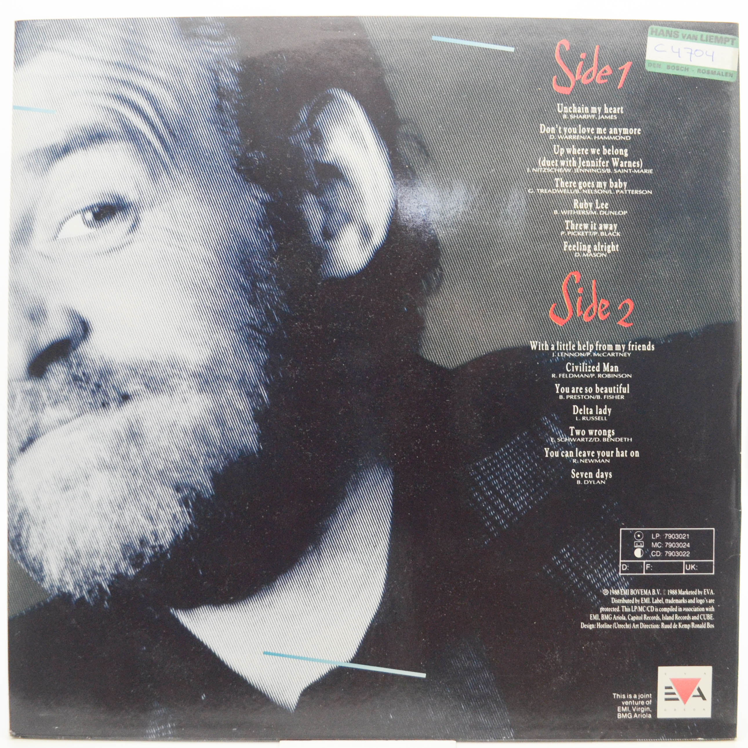 Joe Cocker — 20 Years (1968-1988), 1988