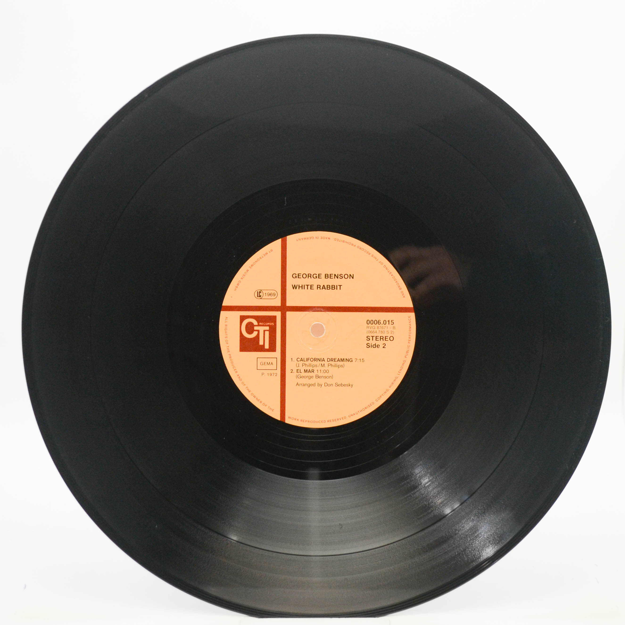 George Benson — White Rabbit, 1972