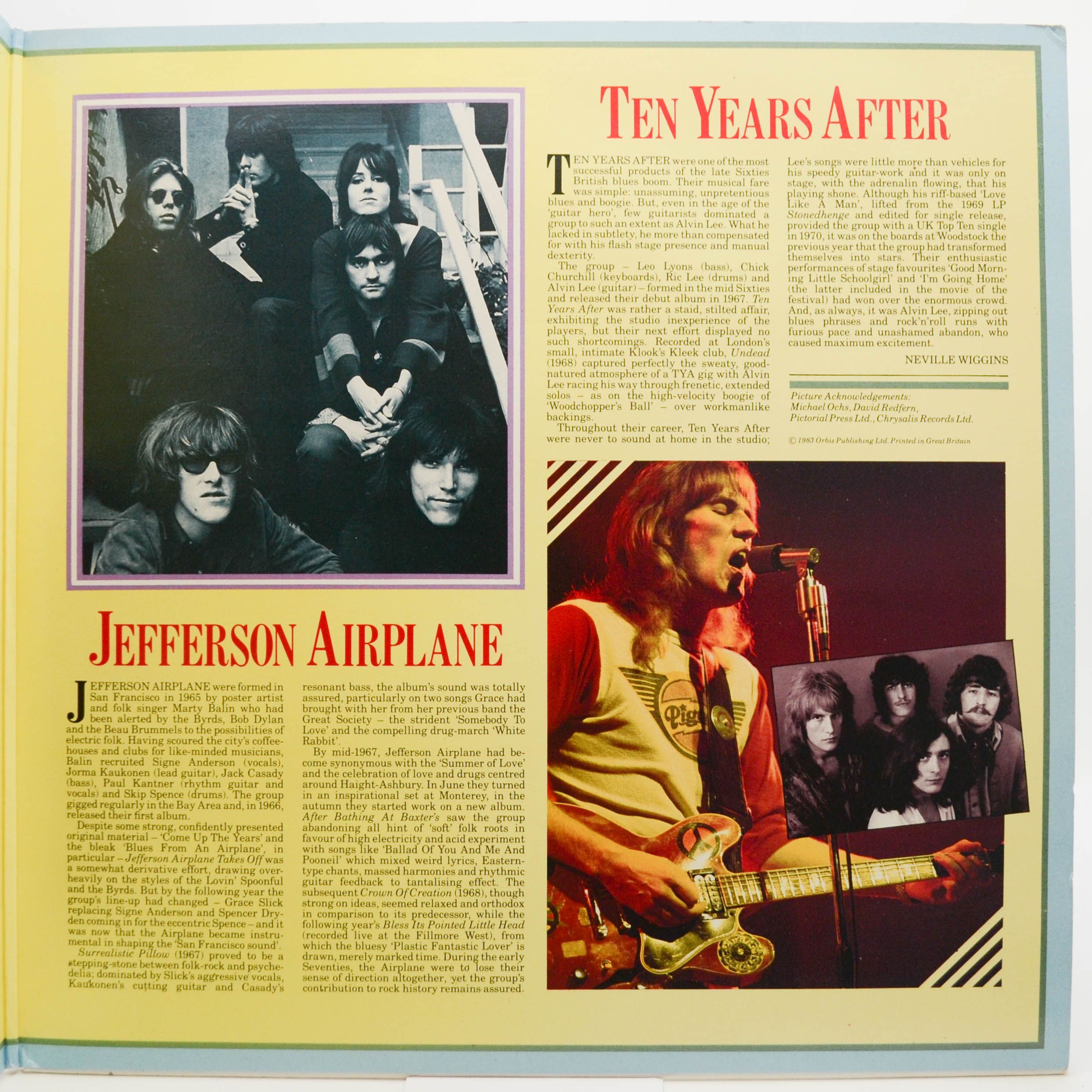 Creedence Clearwater Revival / Ten Years After / Jefferson Airplane / Sly & The Family Stone — The History Of Rock (Volume Seventeen) (2LP, UK), 1983