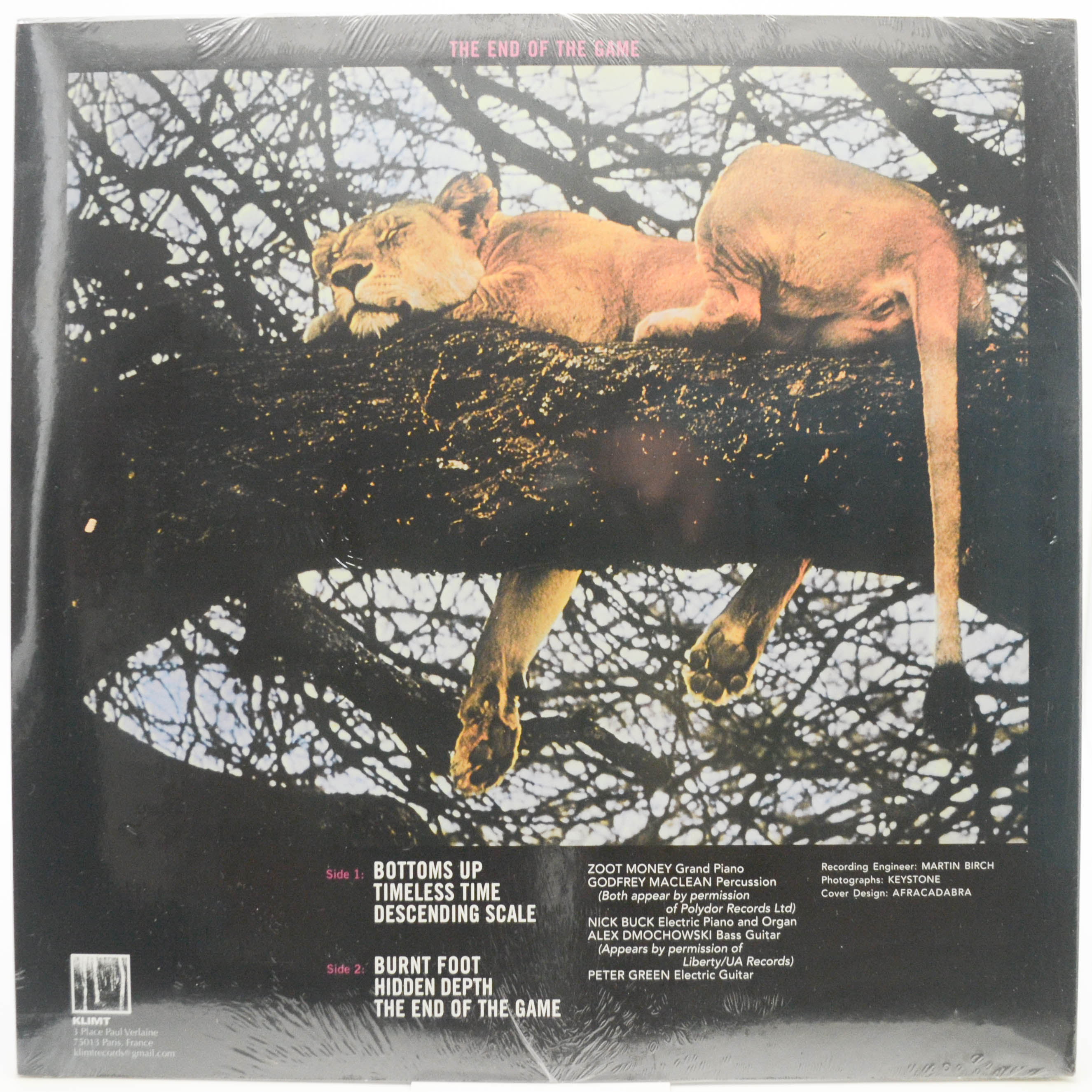 Peter Green — The End Of The Game, 1970