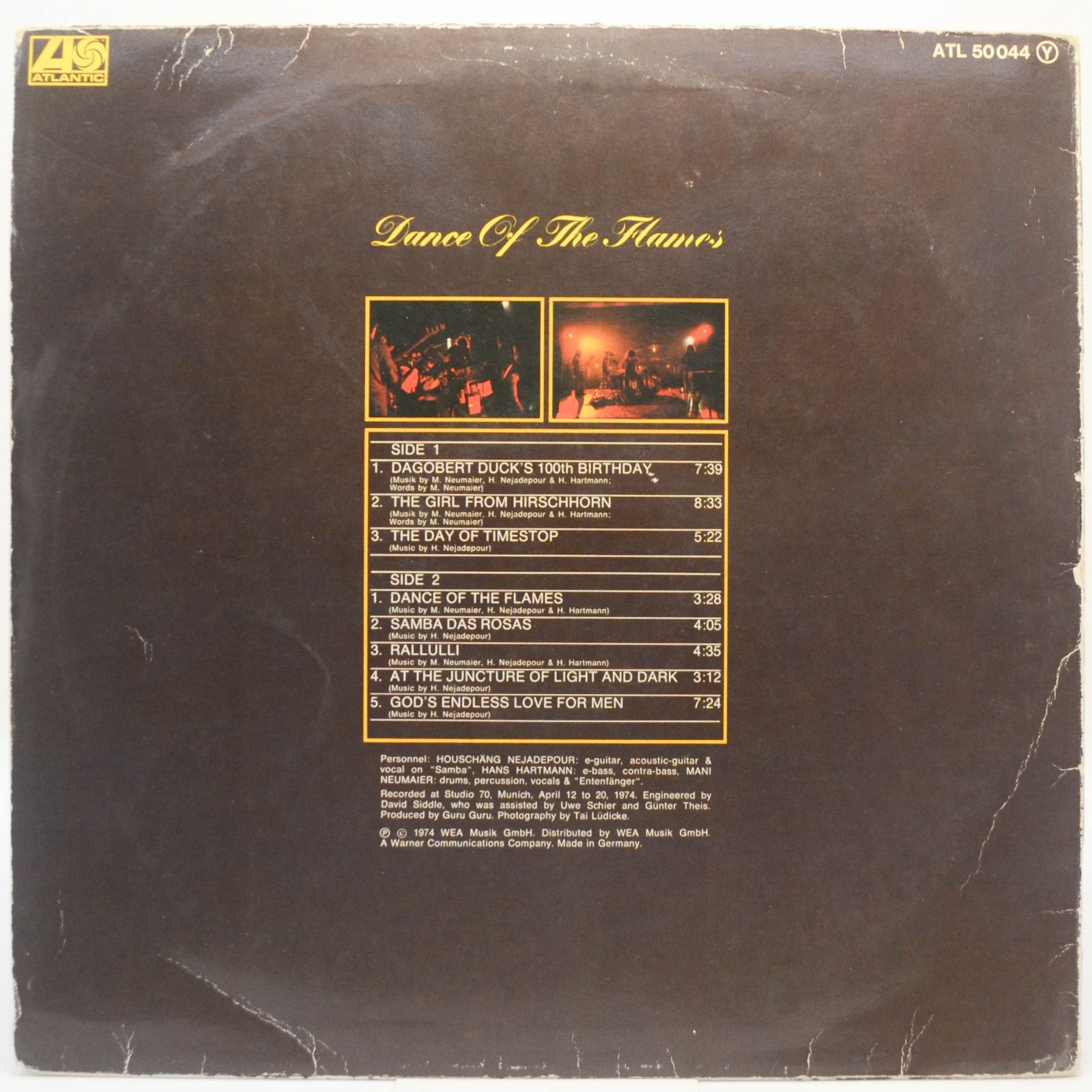Guru Guru — Dance Of The Flames, 1974