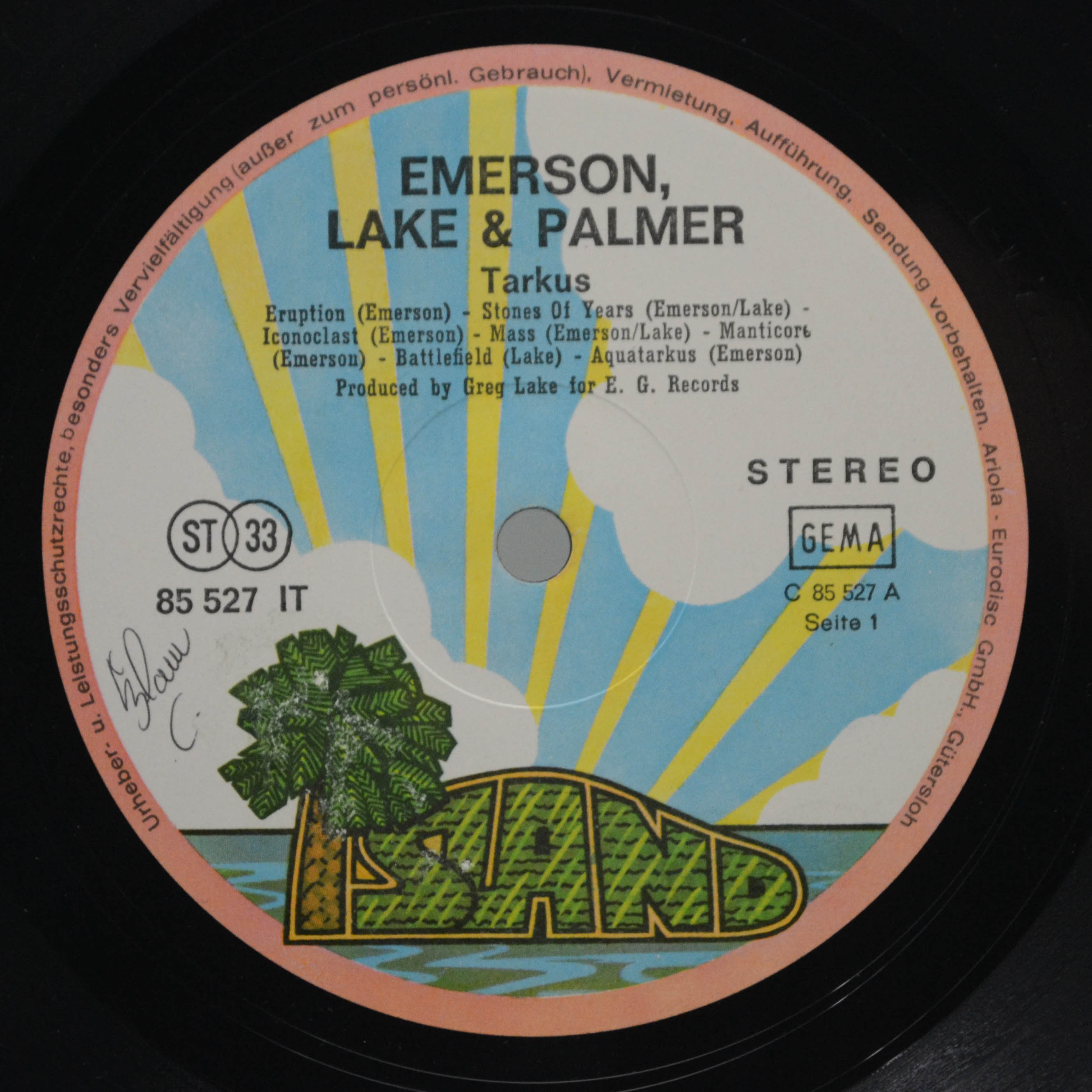 Emerson, Lake & Palmer — Tarkus, 1971