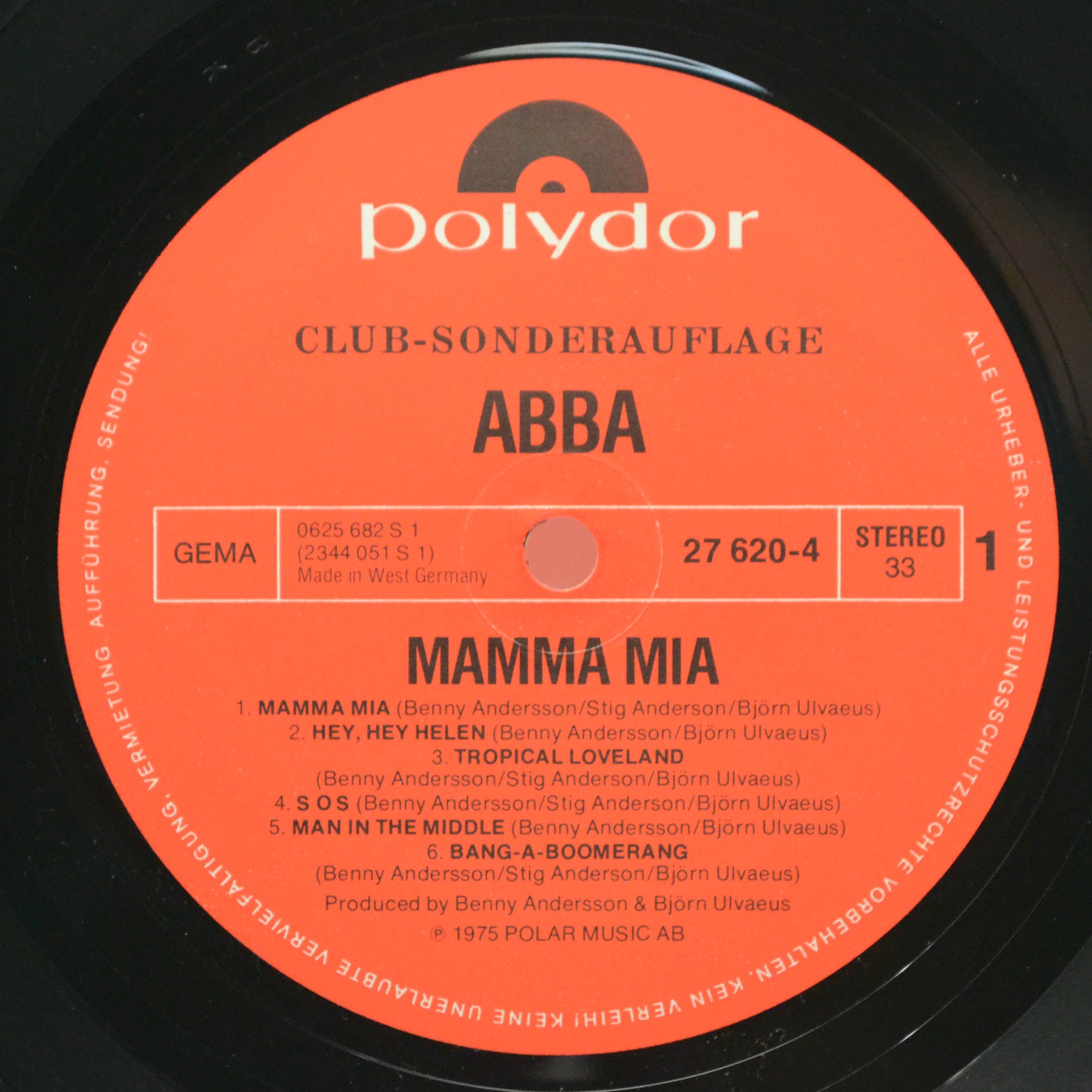 ABBA — Mamma Mia, 1975
