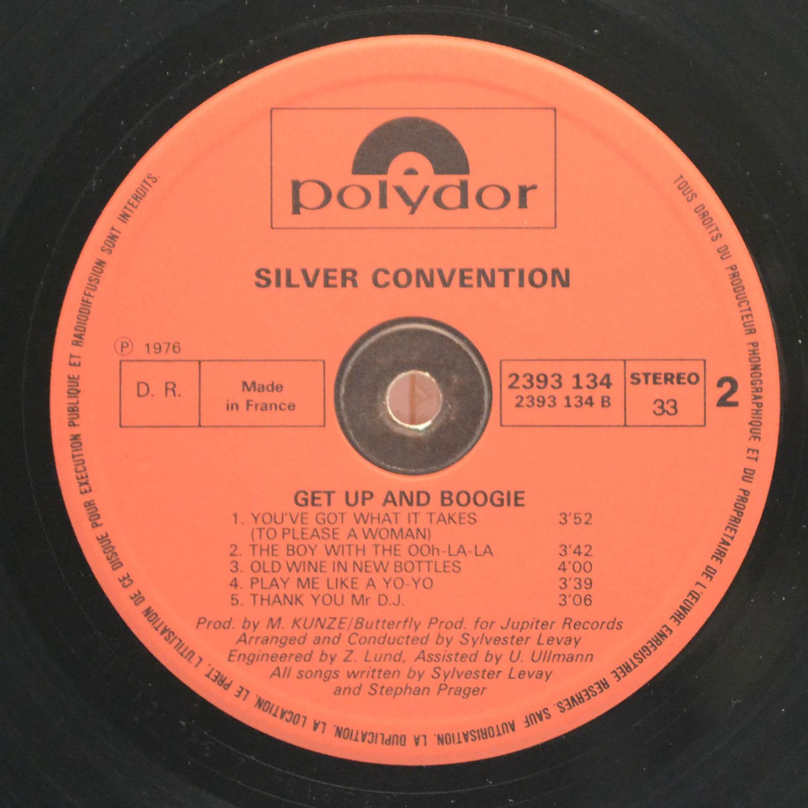 Silver Convention — Get Up And Boogie!, 1976