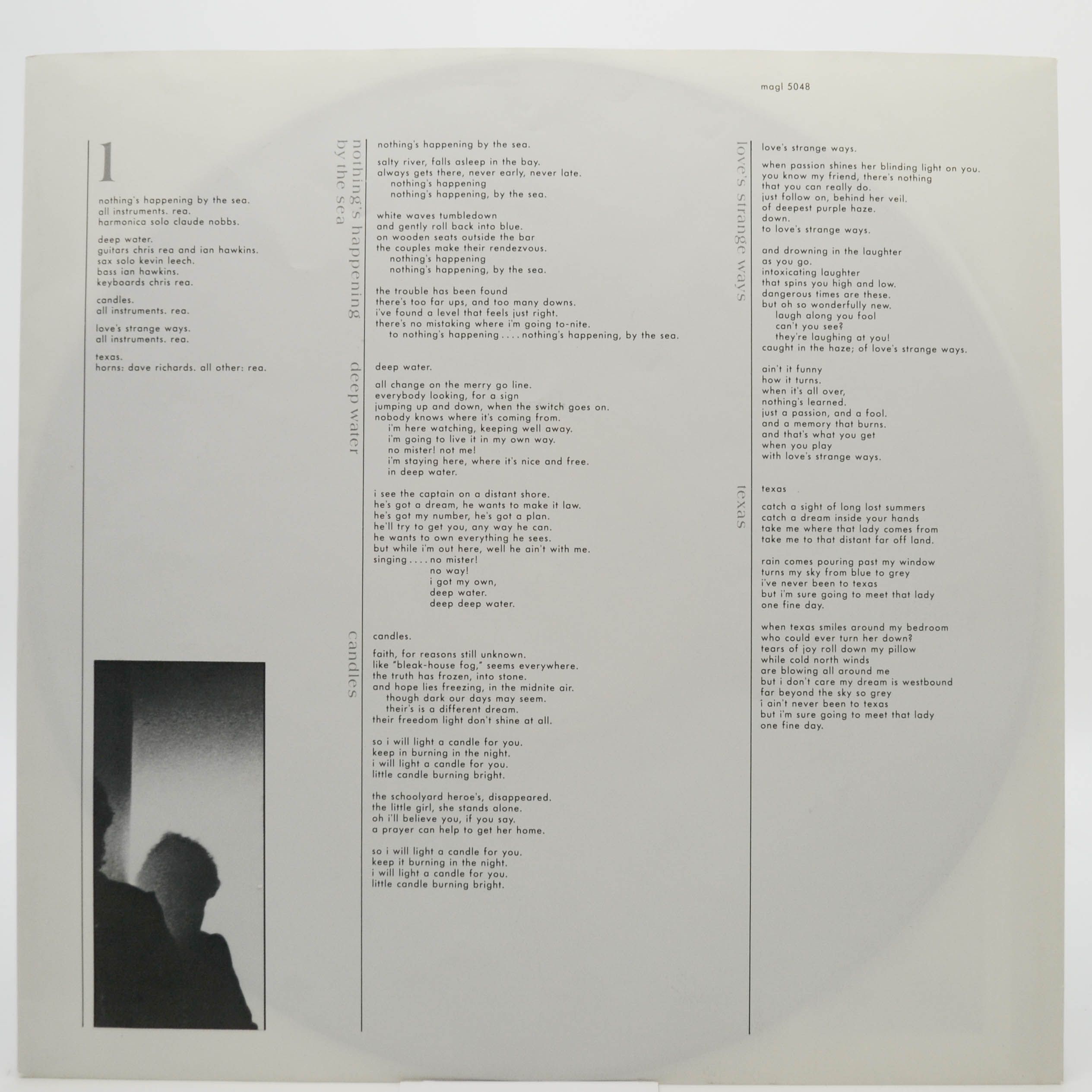 Chris Rea — Water Sign, 1983