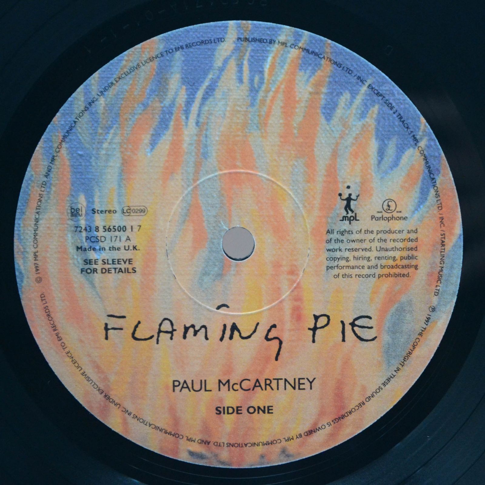 Paul McCartney — Flaming Pie (UK), 1997