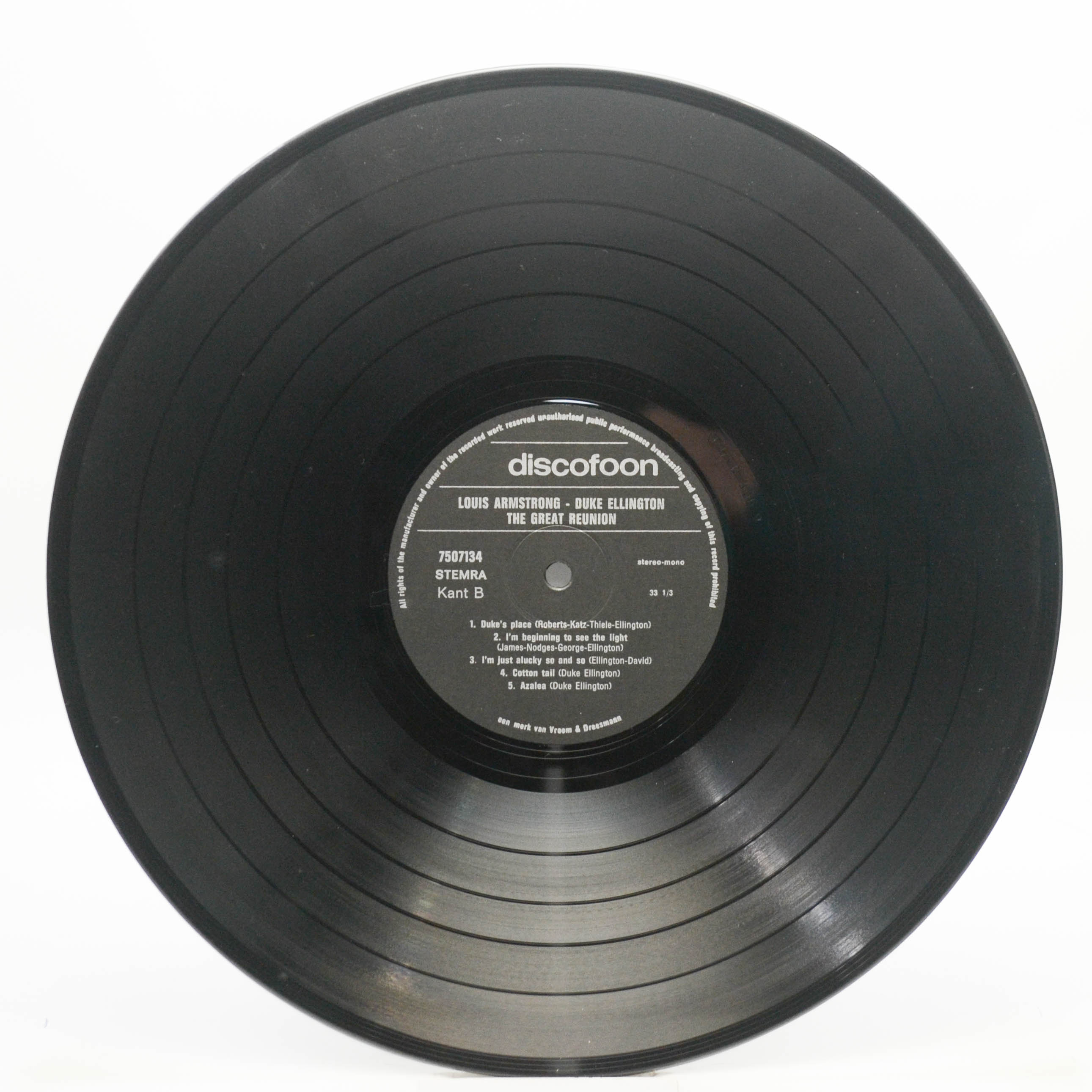 Armstrong, Ellington — The Great Reunion!, 1968