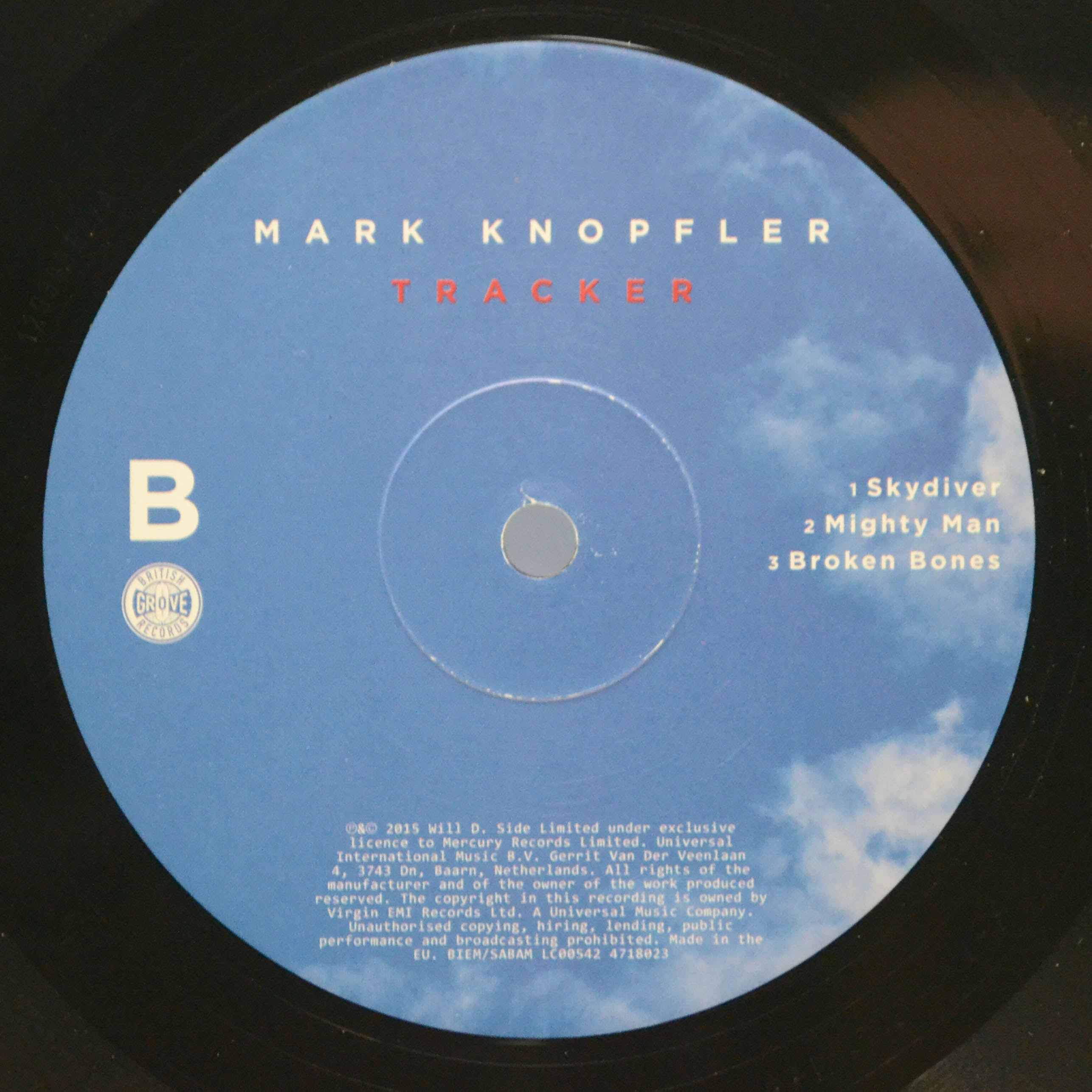 Mark Knopfler — Tracker (2LP), 2015