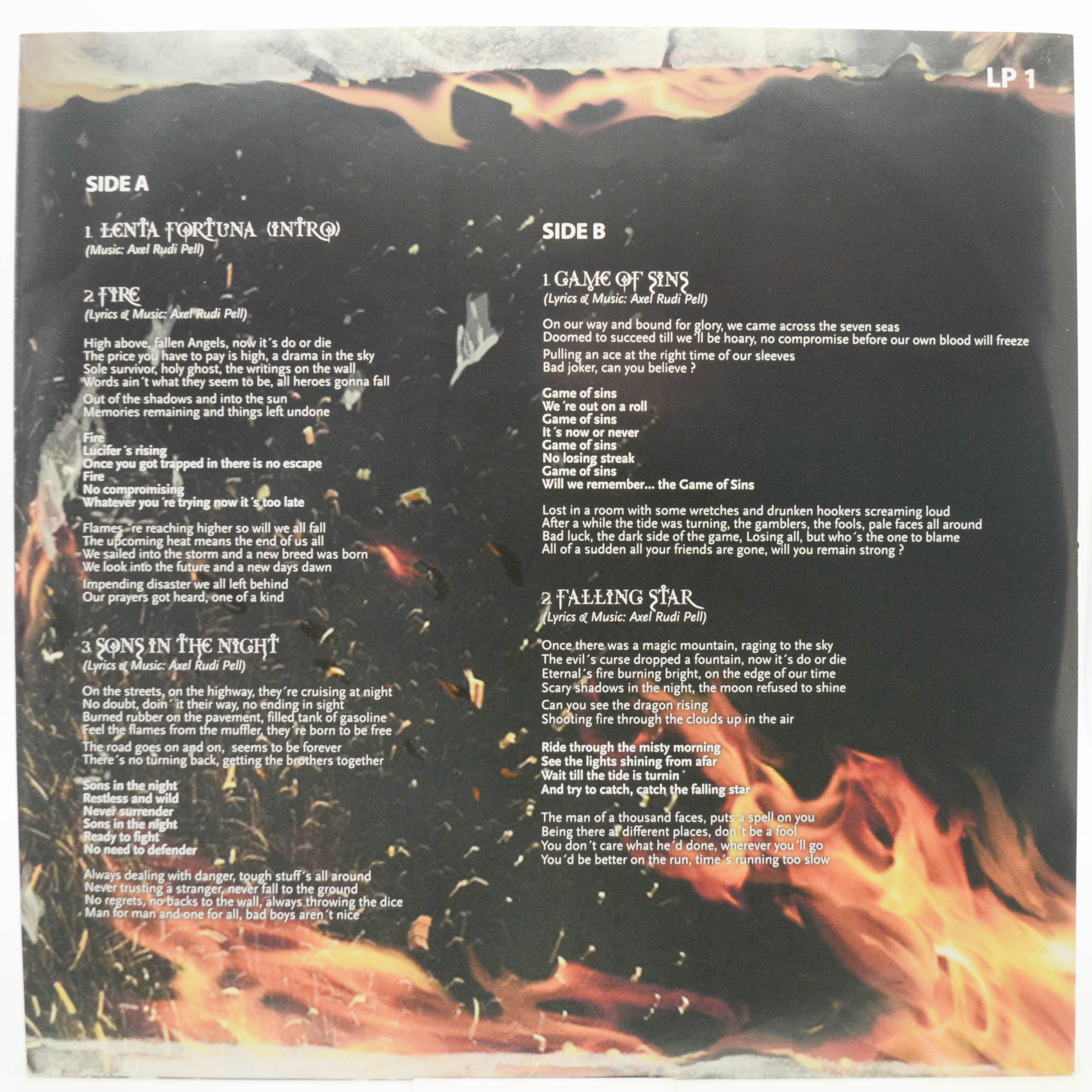 Axel Rudi Pell — Game Of Sins (2LP), 2016