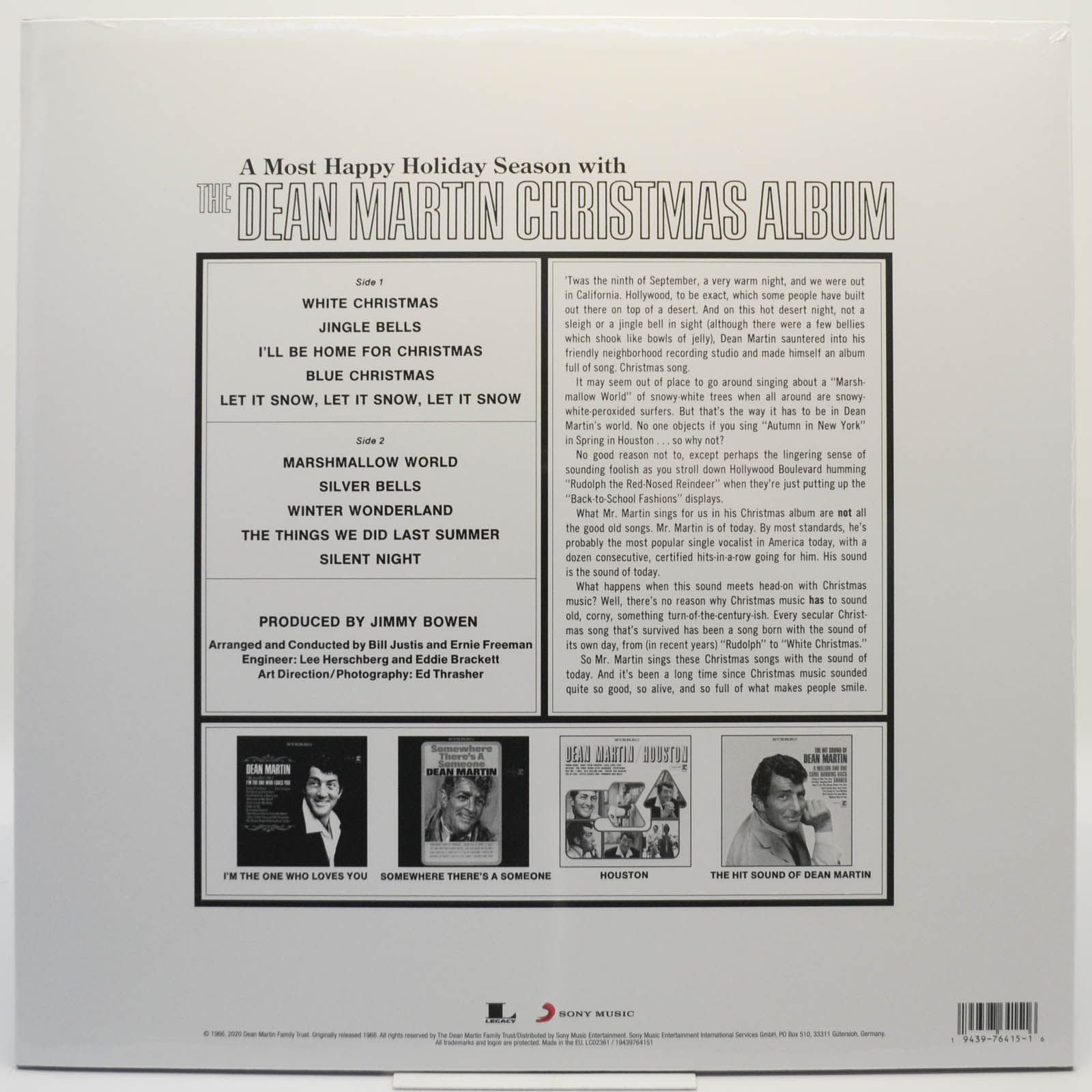 Dean Martin — The Dean Martin Christmas Album, 1966