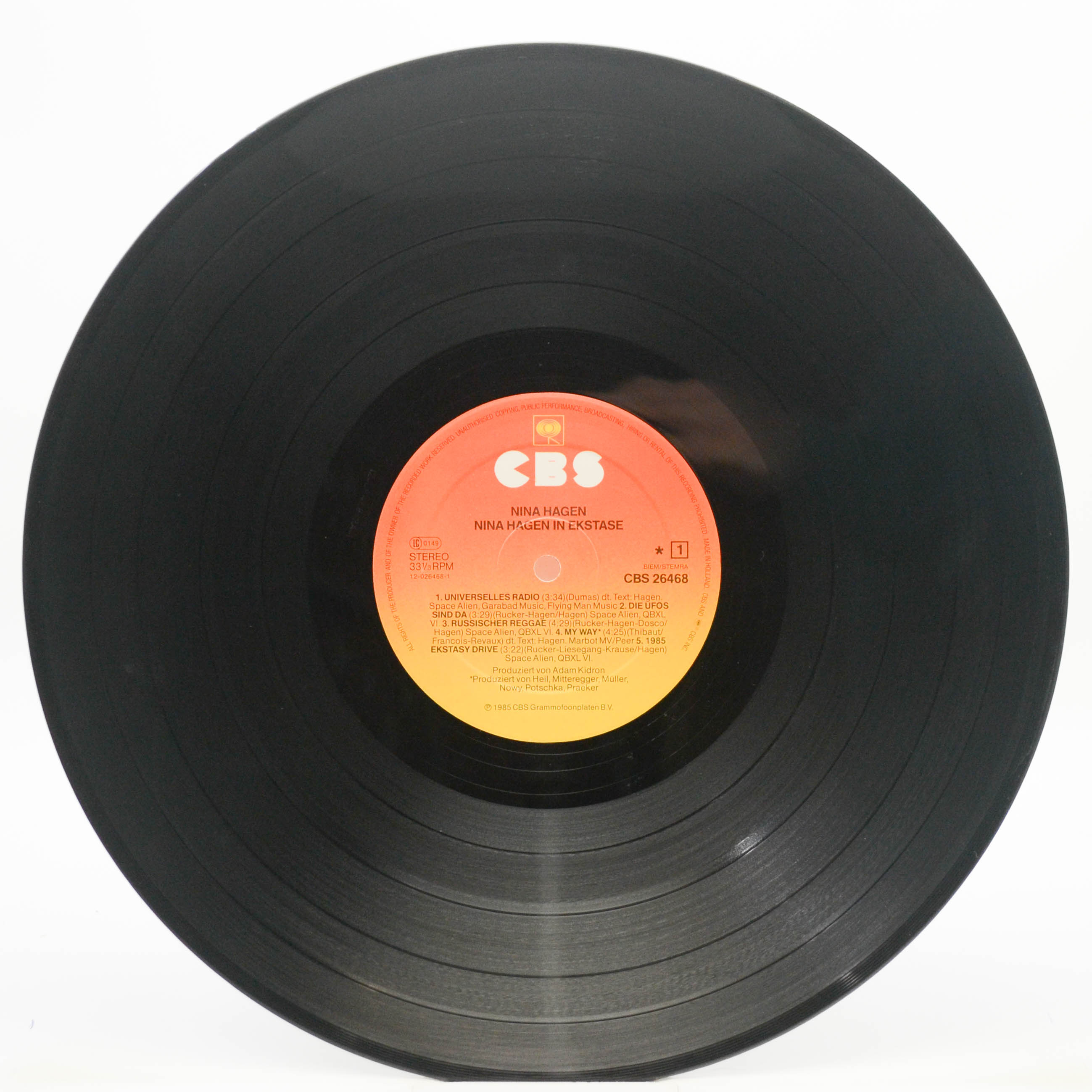 Nina Hagen — In Ekstase, 1985