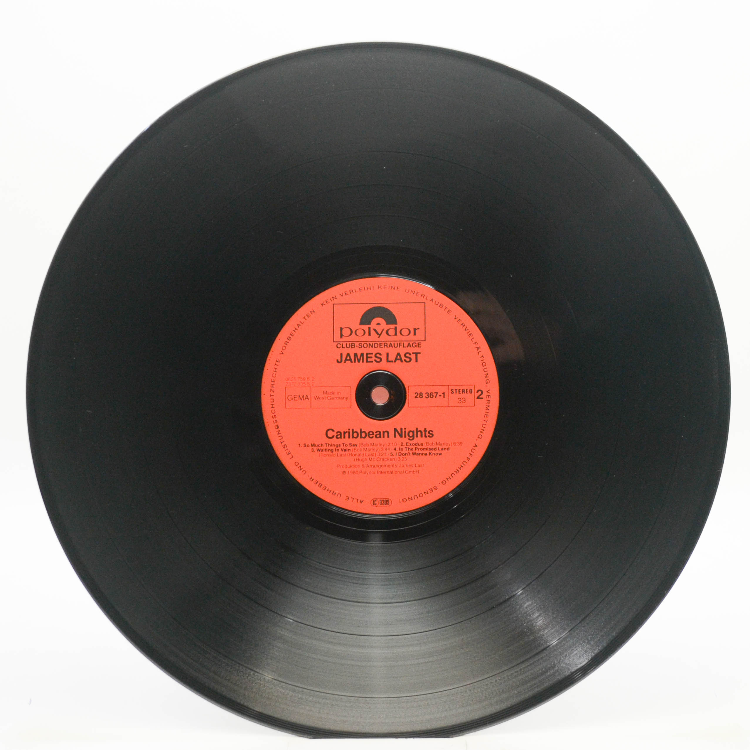 James Last — Caribbean Nights, 1980