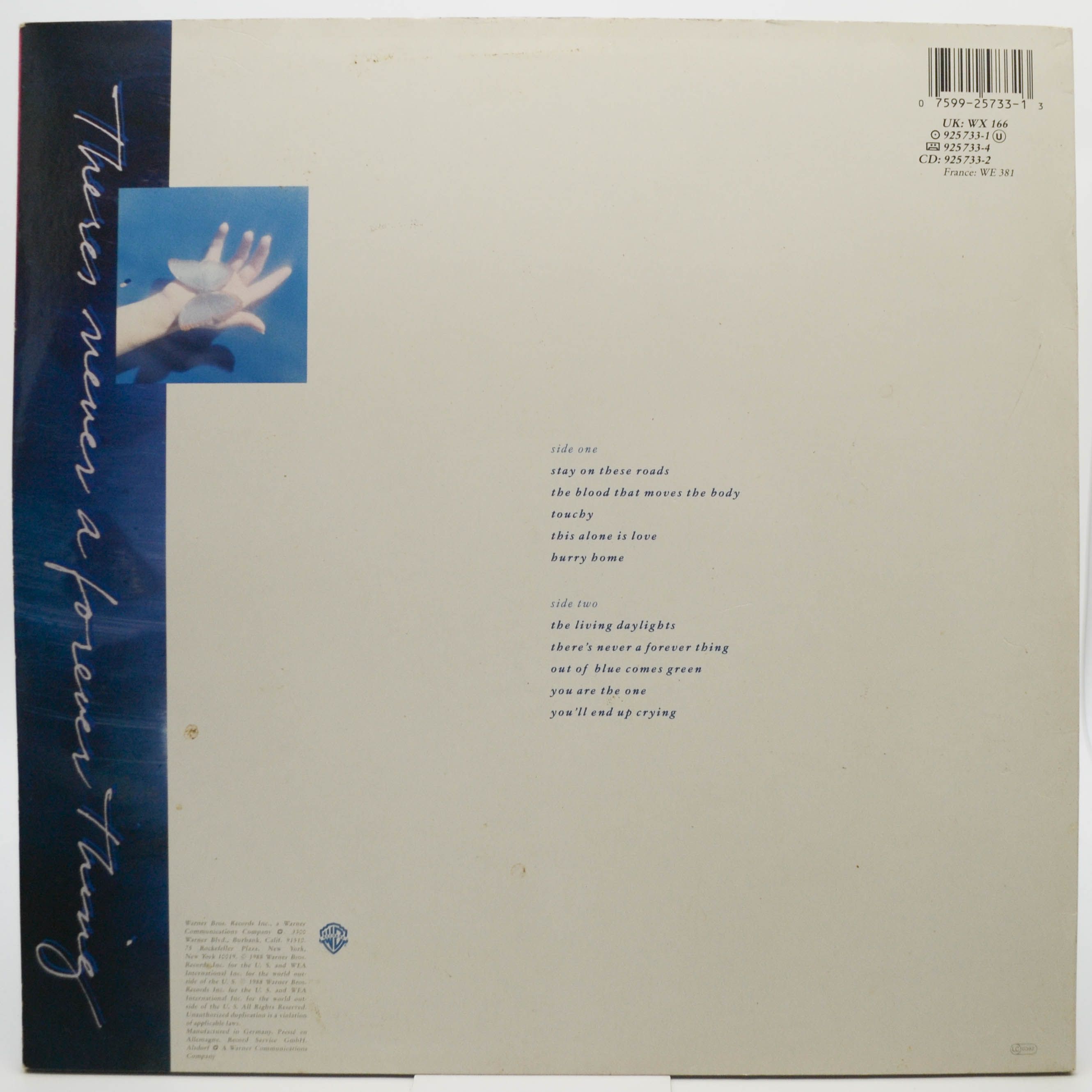 a-ha — Stay On These Roads, 1988