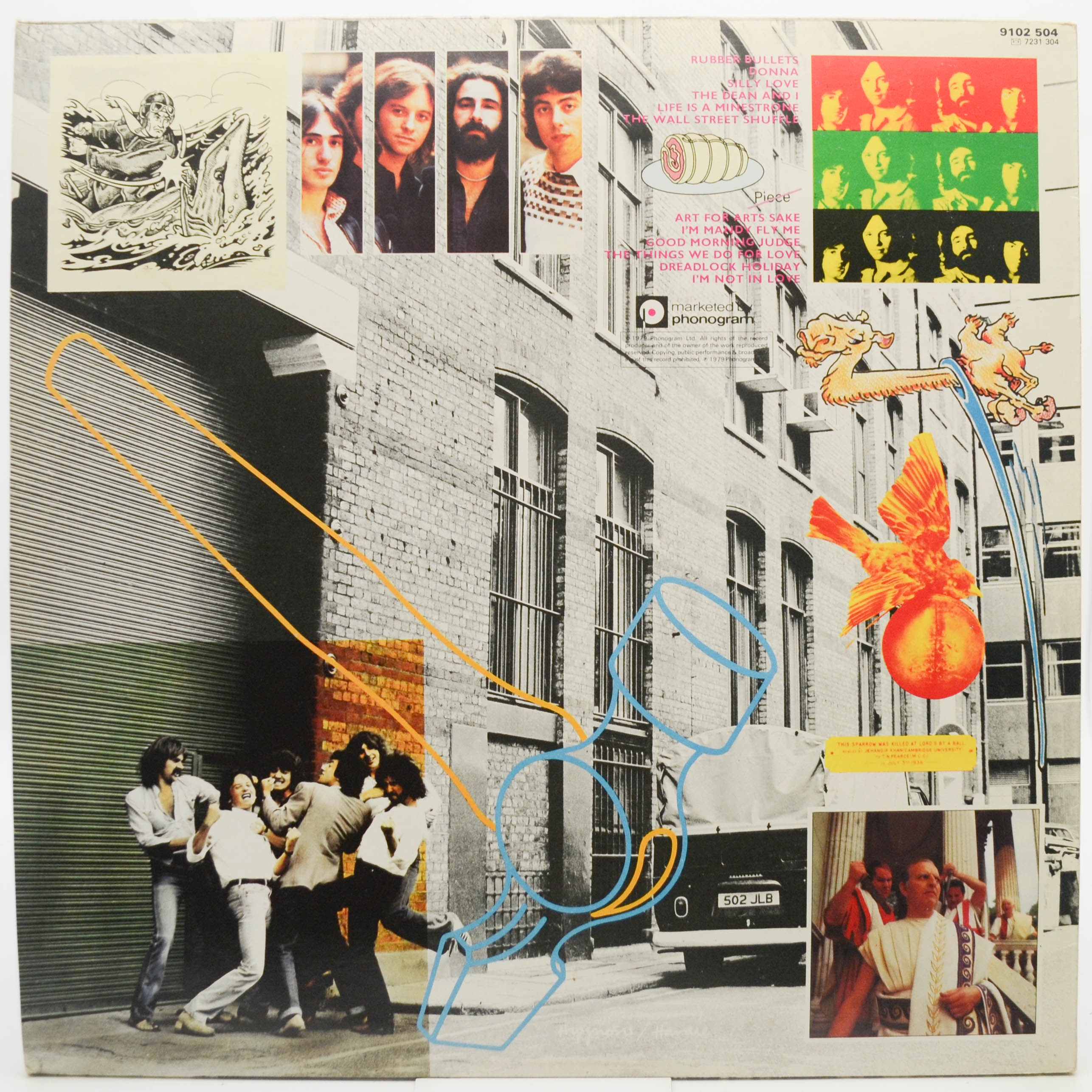 10cc — Greatest Hits 1972-1978 (1-st, UK), 1979