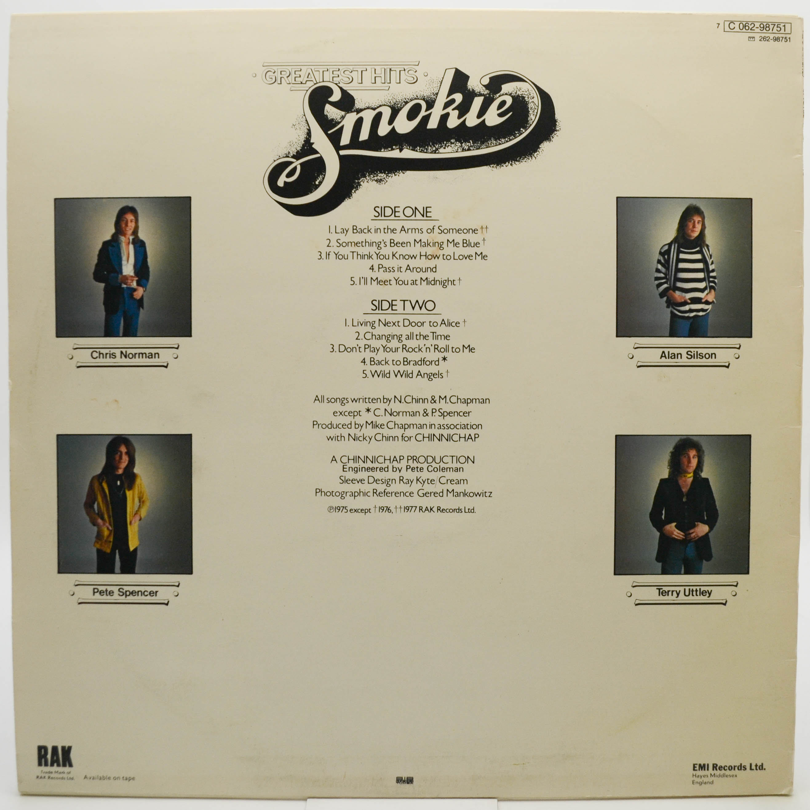 Smokie — Greatest Hits, 1977