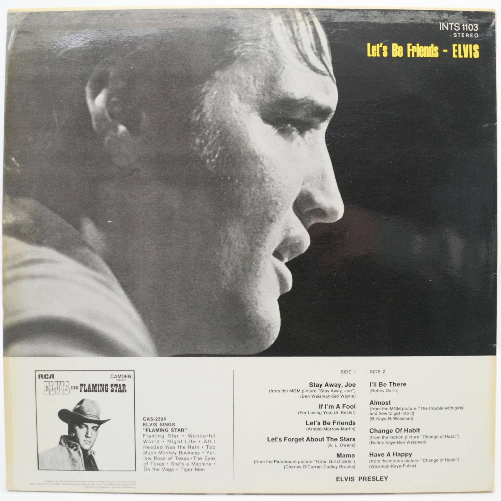 Elvis — Let's Be Friends, 1970