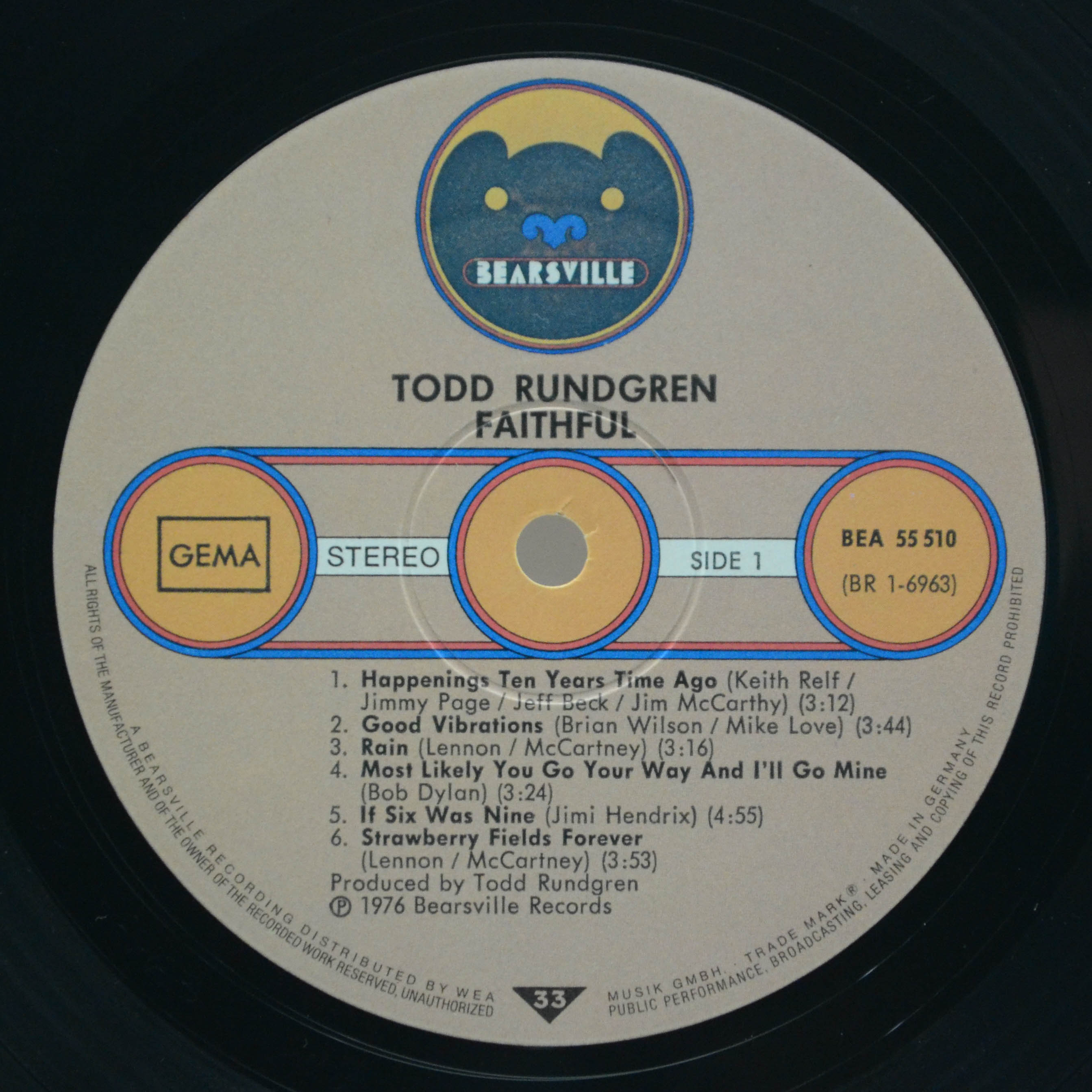 Todd Rundgren — Faithful, 1976