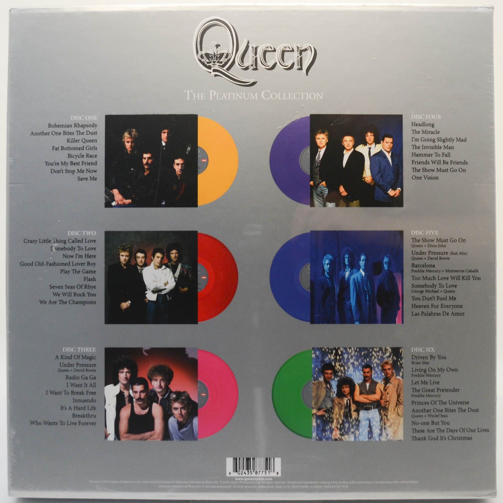 Queen — The Platinum Collection (6LP, Box Set), 2022