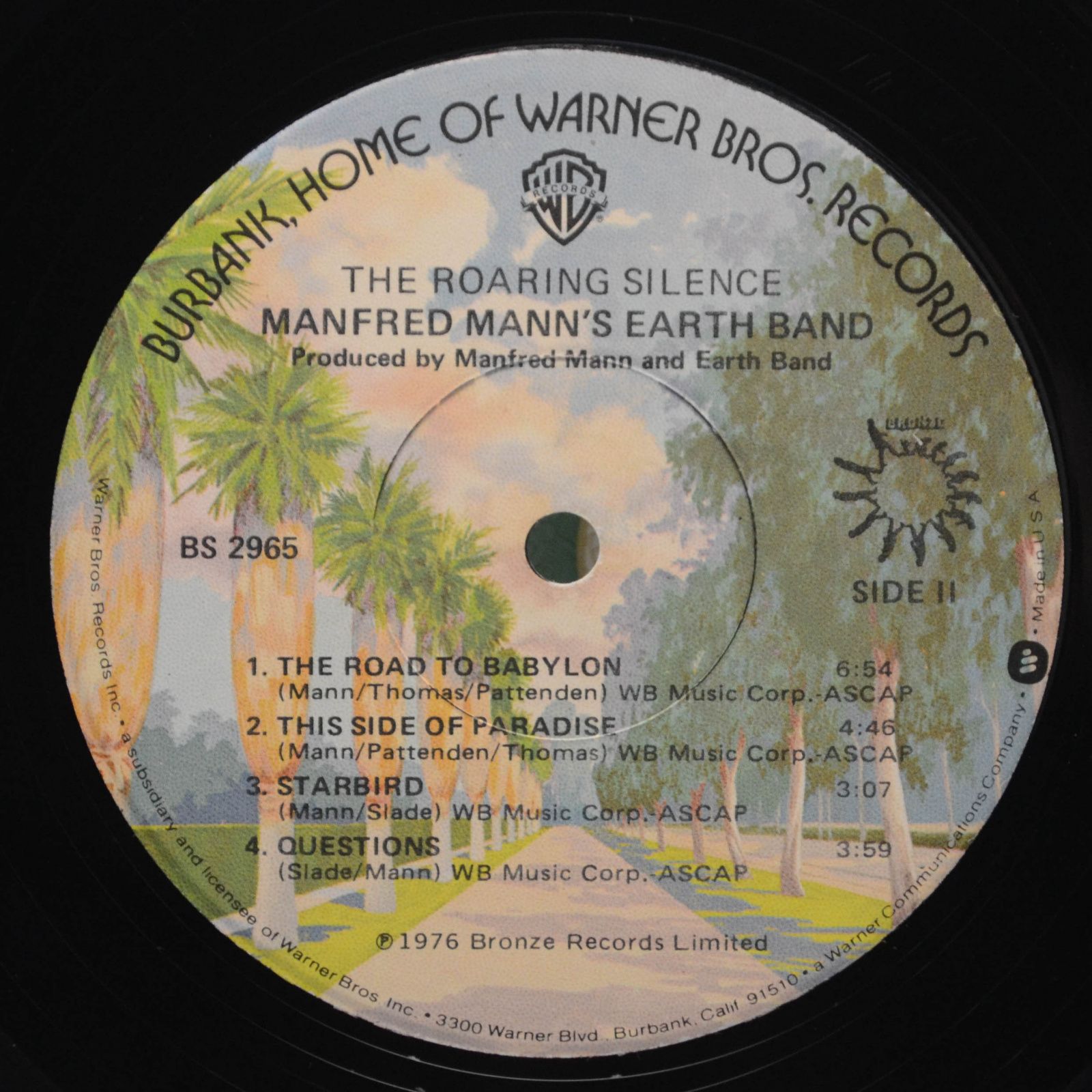 Manfred Mann's Earth Band — The Roaring Silence (USA), 1976