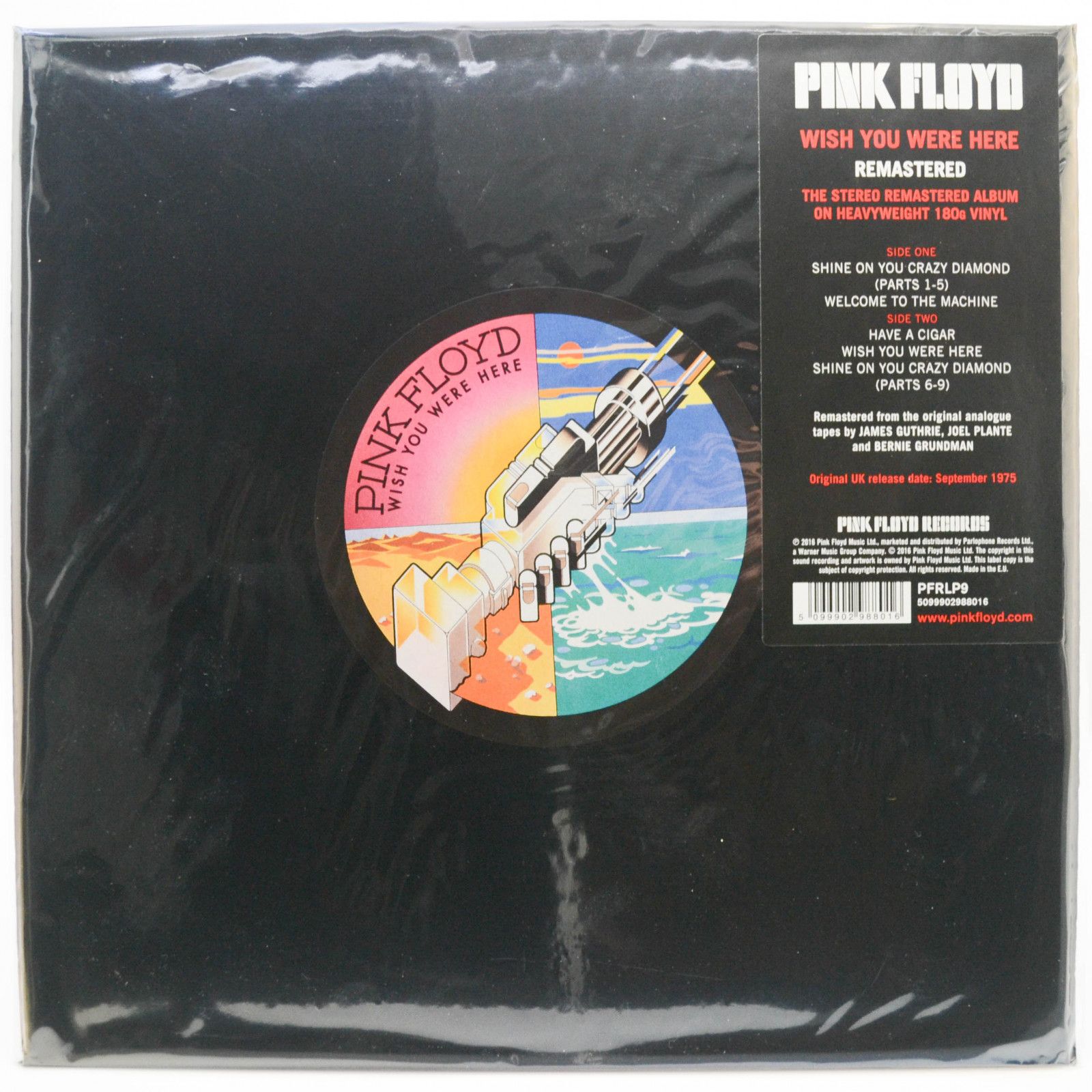 Pink Floyd — Wish You Were Here, 1975