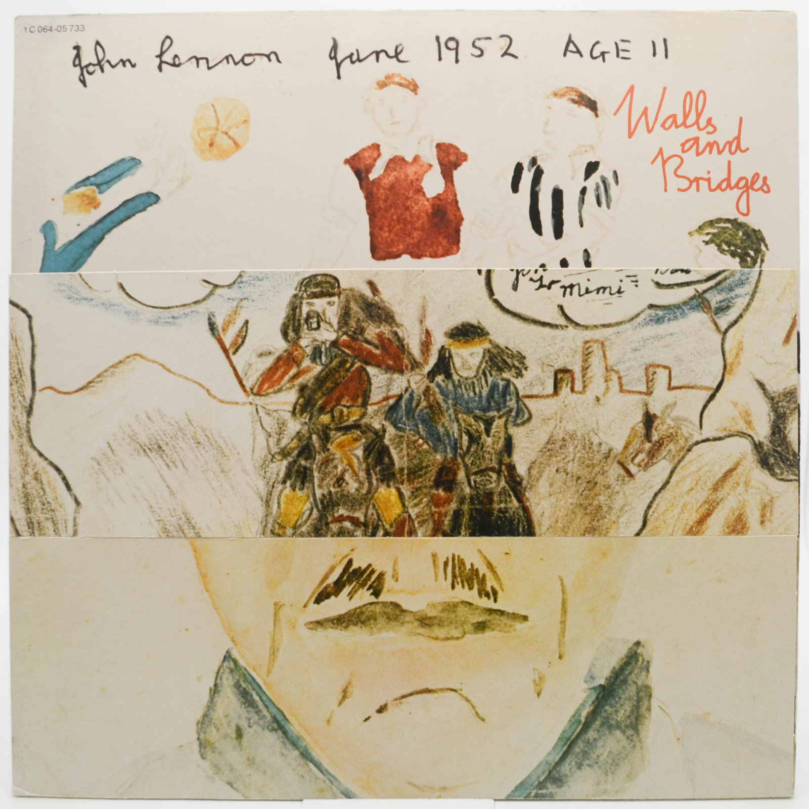 John Lennon — Walls And Bridges (booklet), 1976