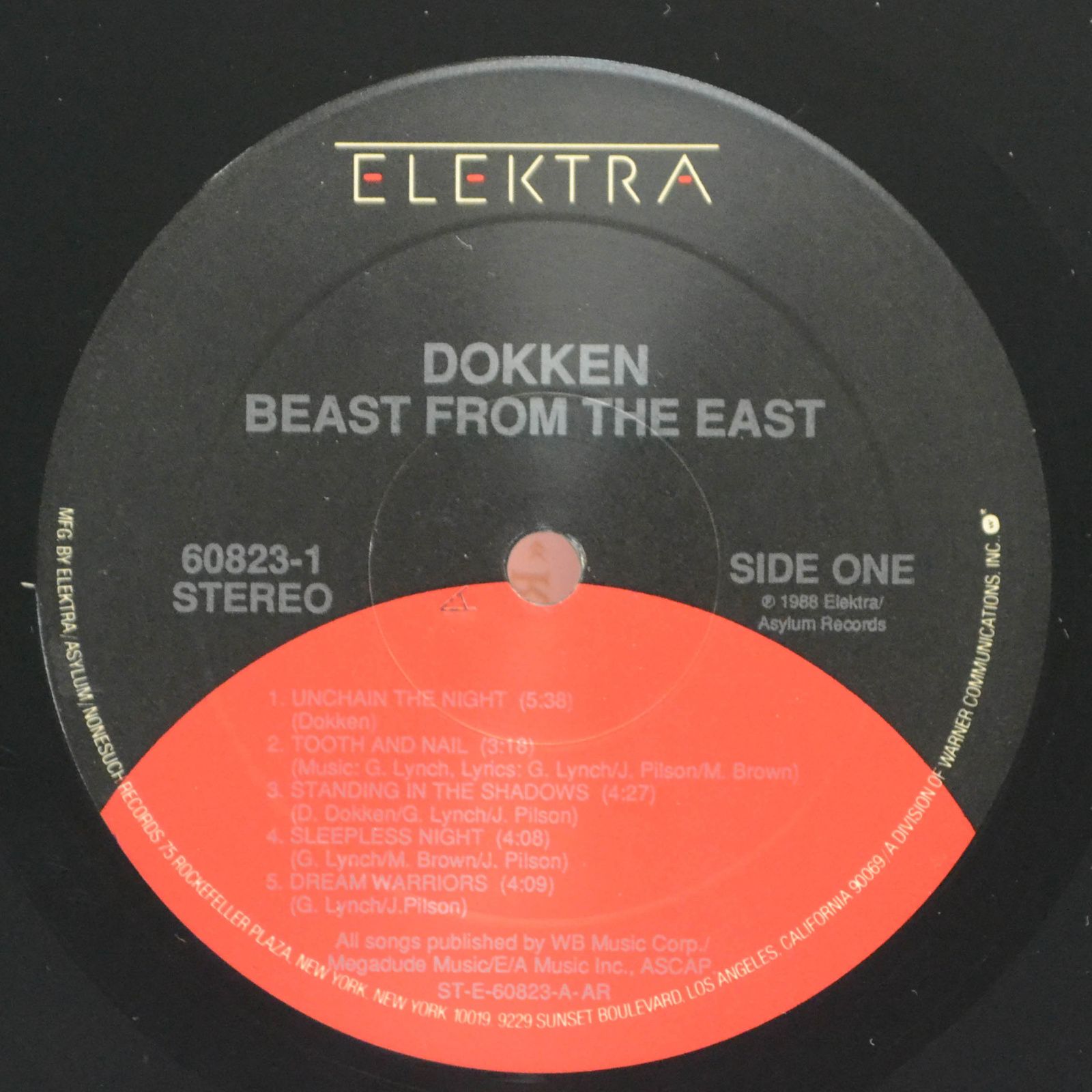 Dokken — Beast From The East (2LP, 1-st, USA), 1988