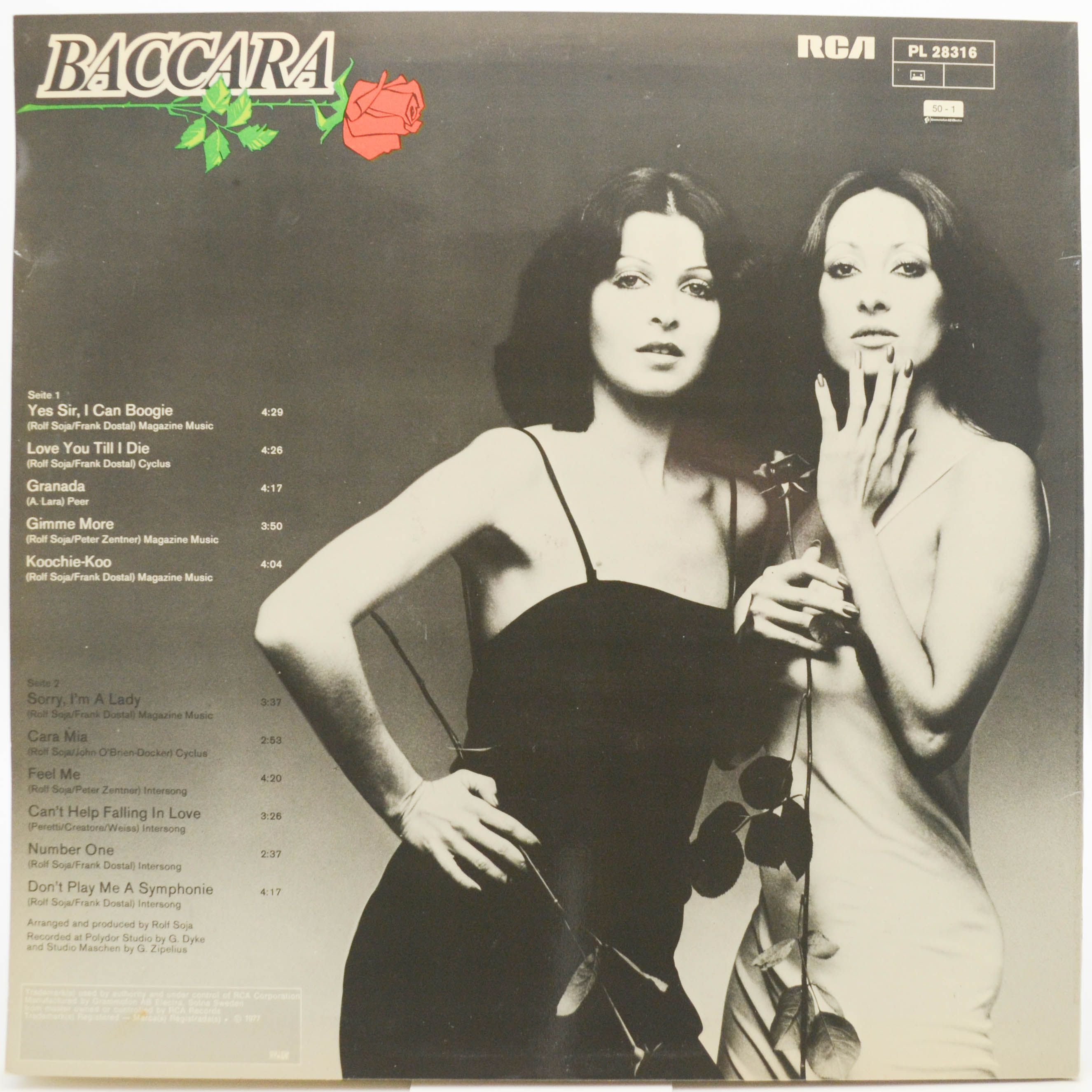Baccara — Baccara, 1977