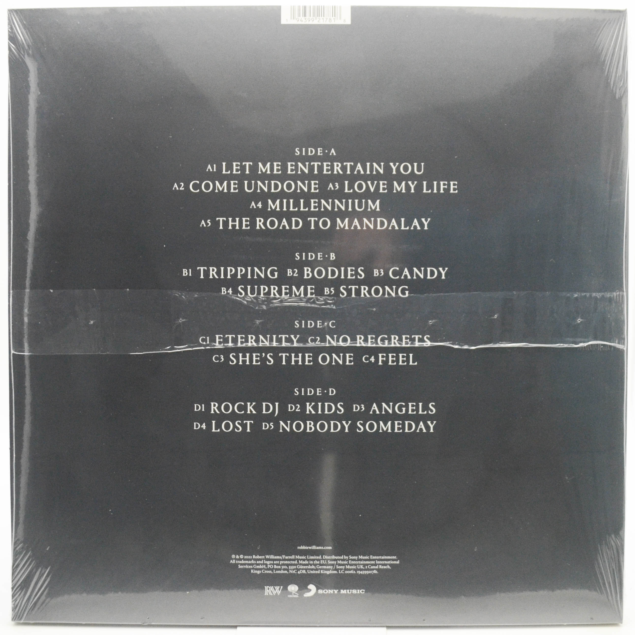 Robbie Williams — XXV (2LP), 2022