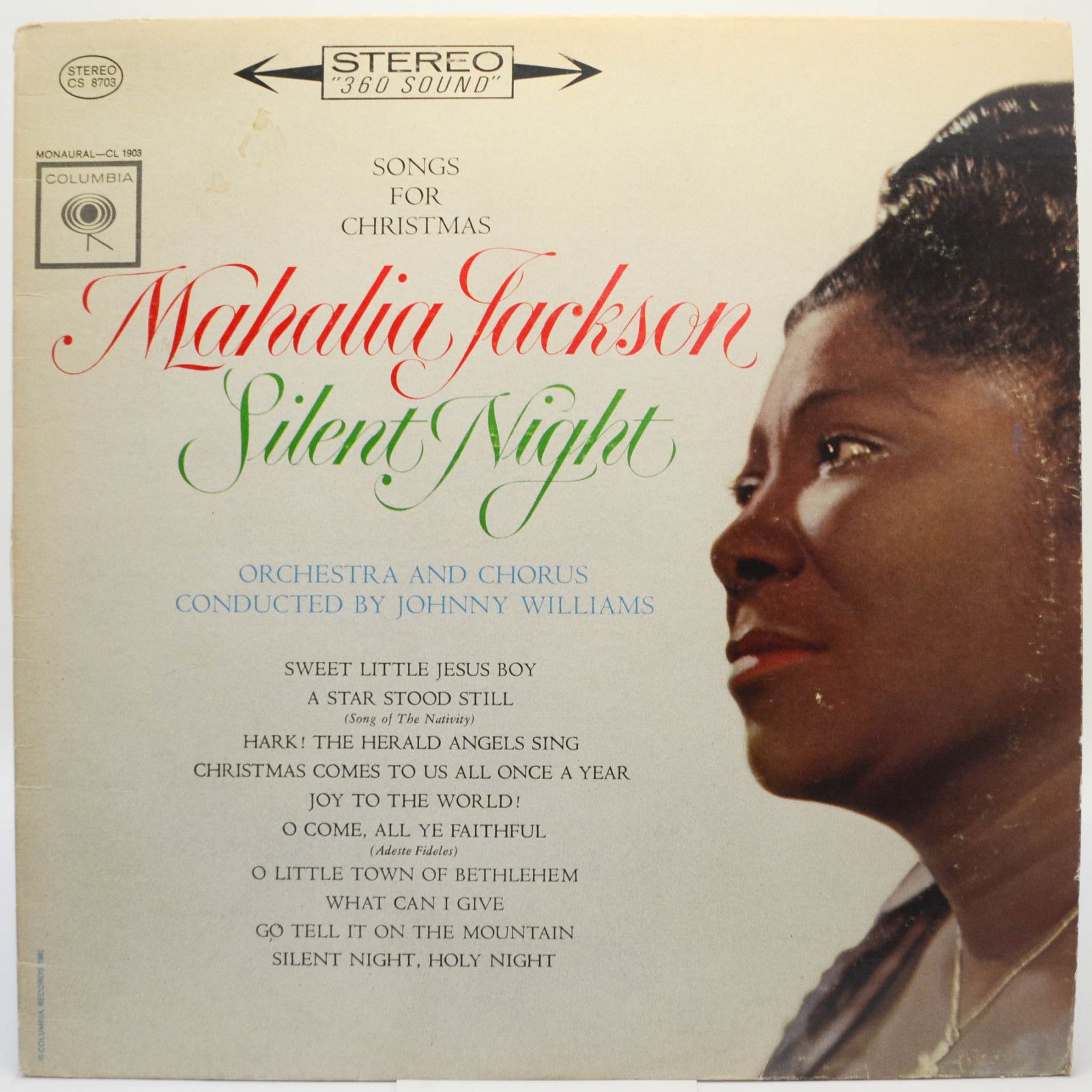 Mahalia Jackson — Silent Night - Songs For Christmas, 1962