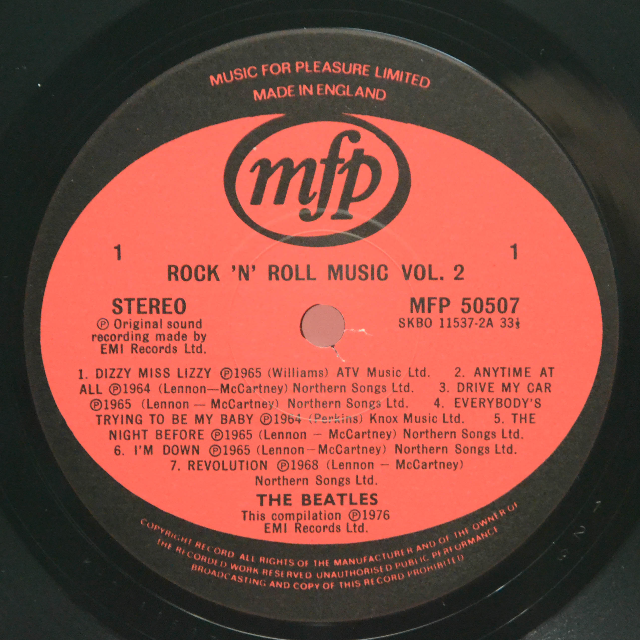Beatles — Rock 'N' Roll Music Vol. 2 (UK), 1980