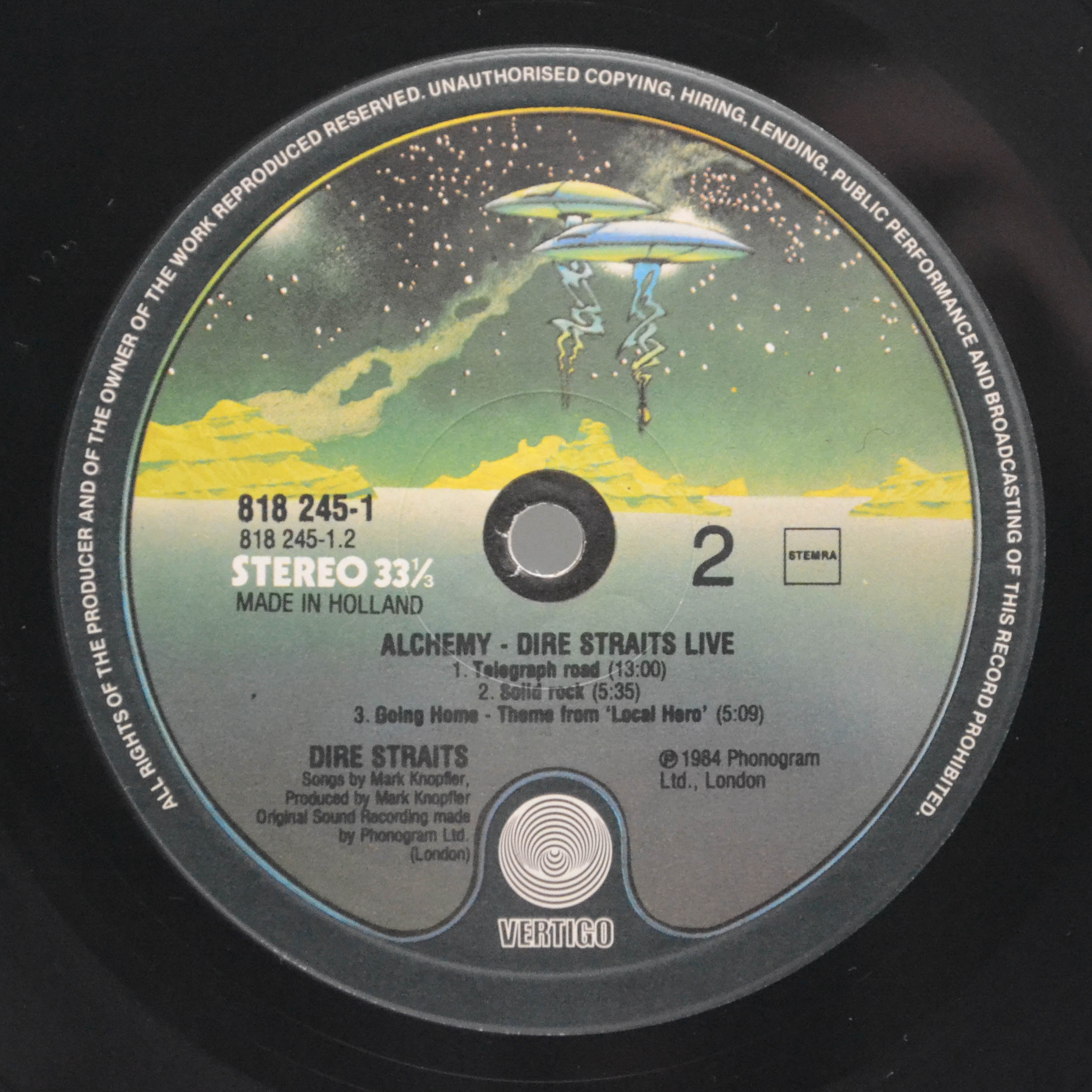 Виниловая пластинка Dire Straits — Alchemy - Dire Straits Live (2LP), 1984