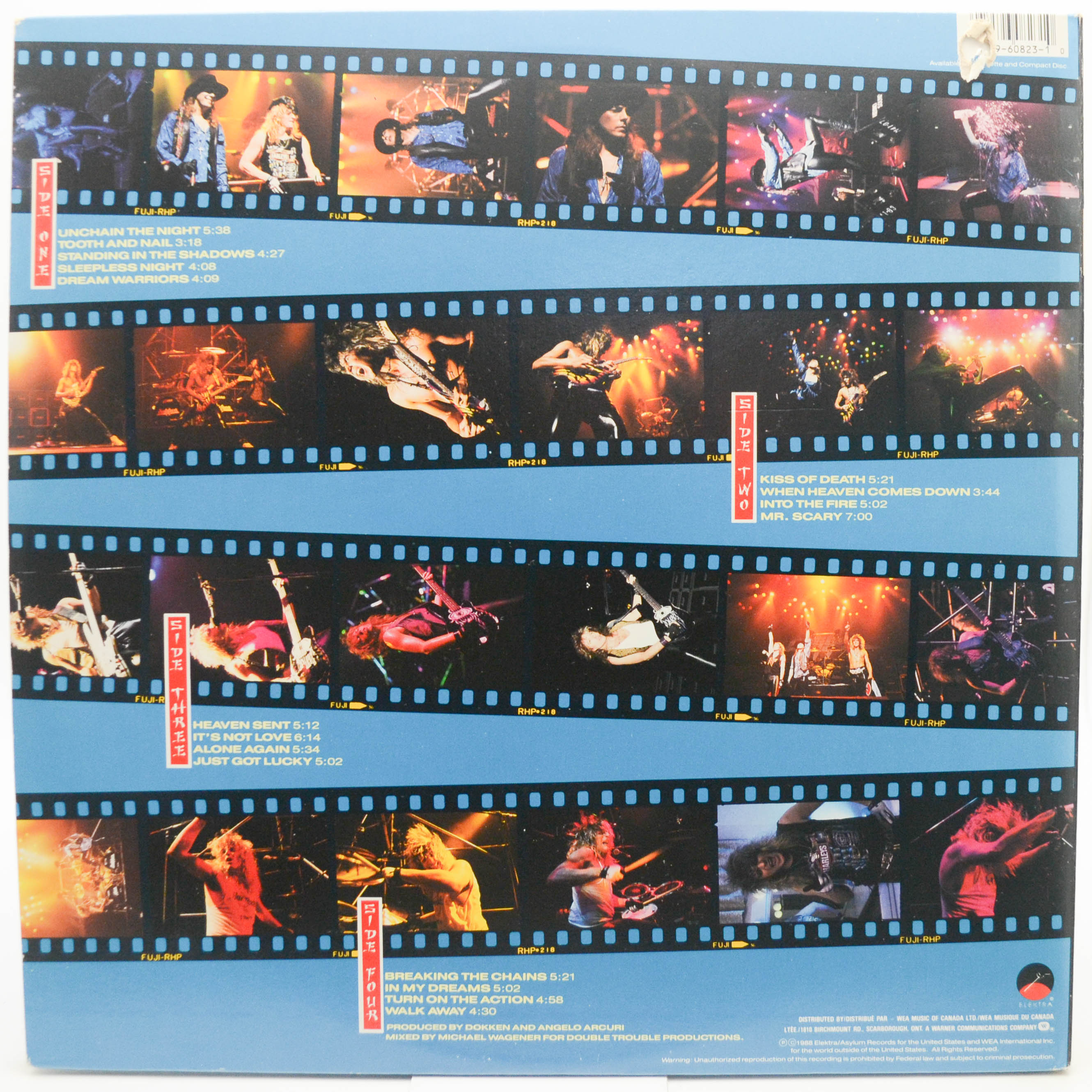 Dokken — Beast From The East (2LP), 1988