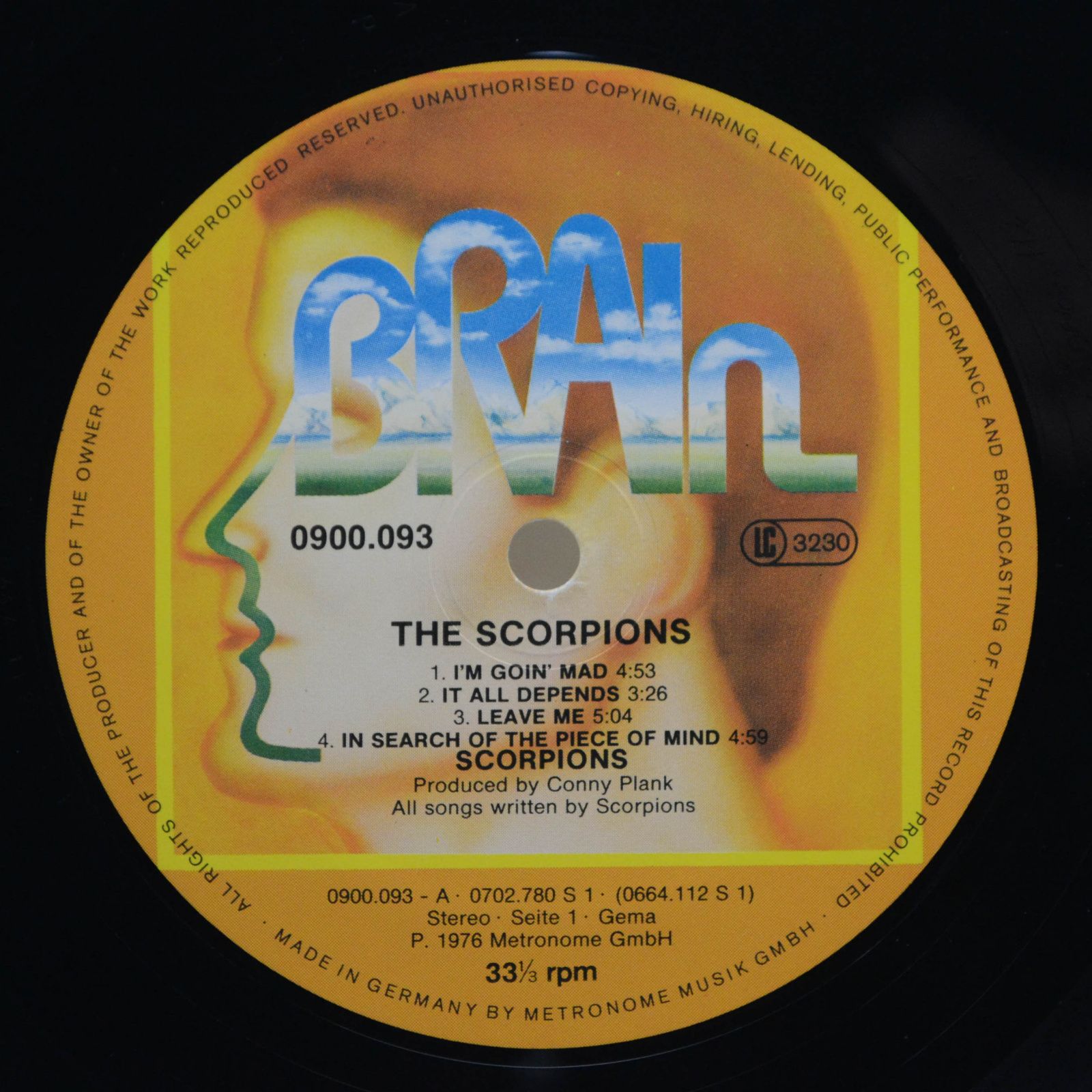 Scorpions — The Scorpions, 1972