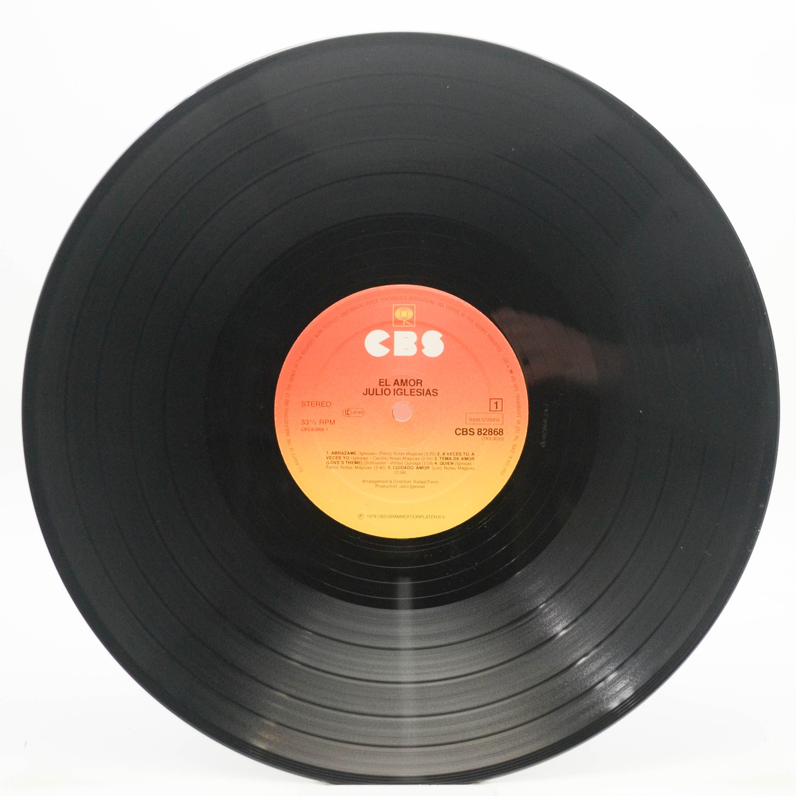 Julio Iglesias — El Amor, 1978
