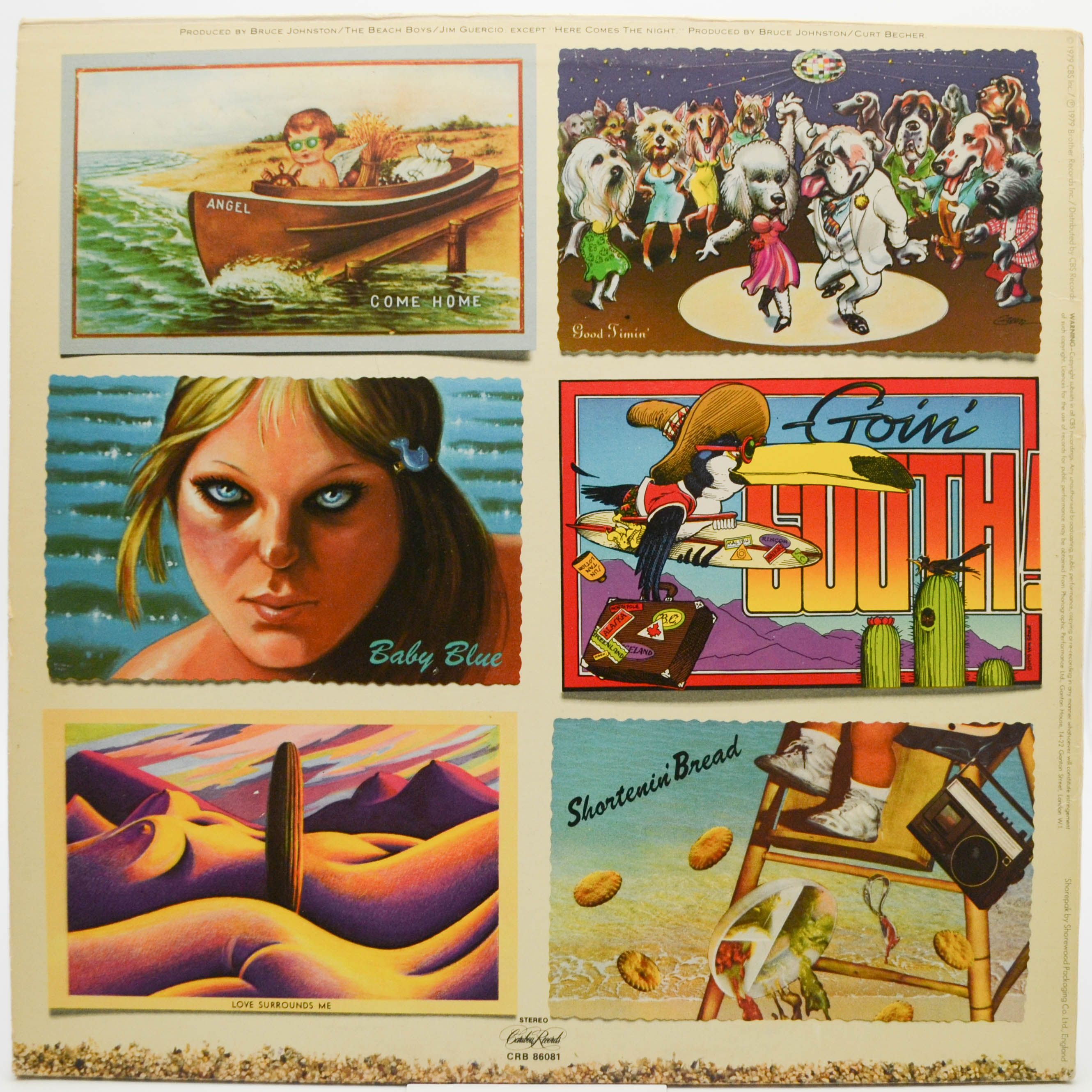 Beach Boys — L.A. (Light Album) (UK), 1979