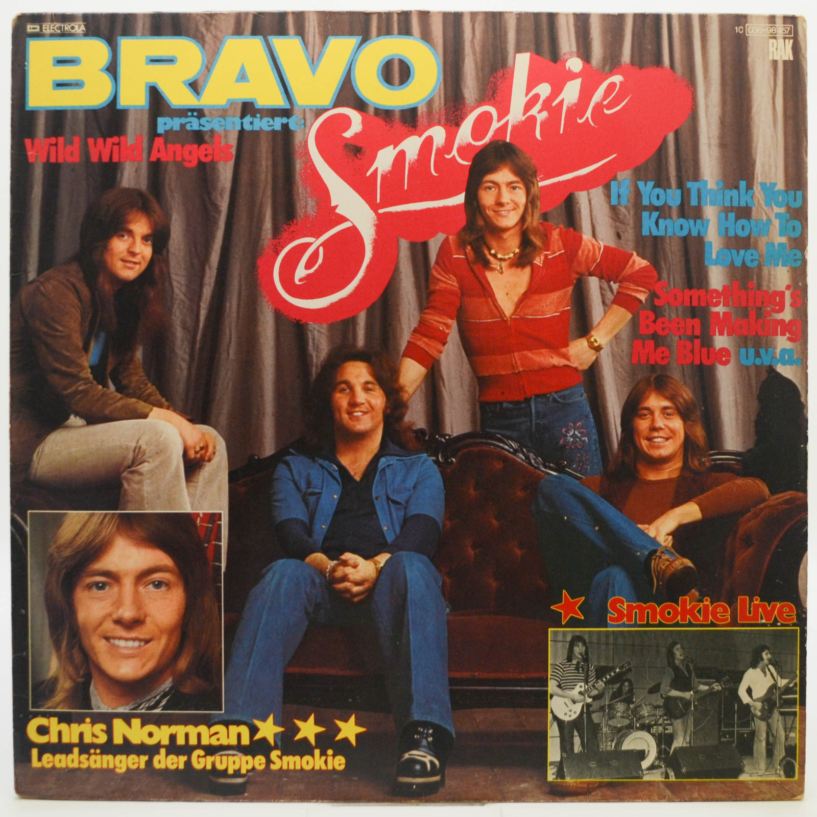 Виниловая пластинка Smokie — Bravo Präsentiert Smokie, 1976