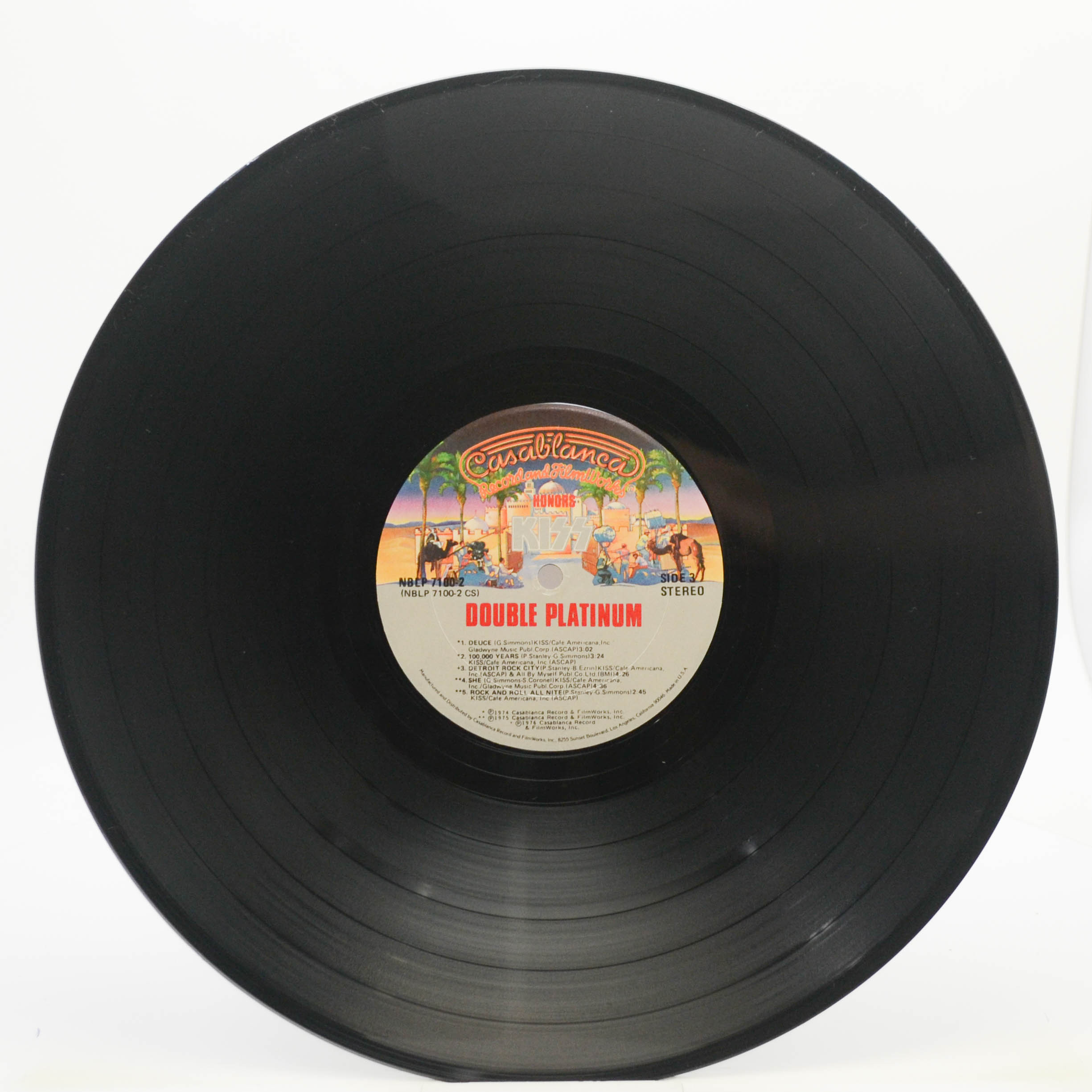 Виниловая пластинка Kiss — Double Platinum (2LP, 1-st, USA), 1978