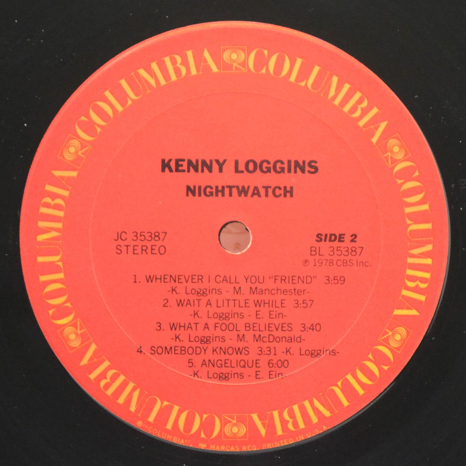 Kenny Loggins — Nightwatch, 1978