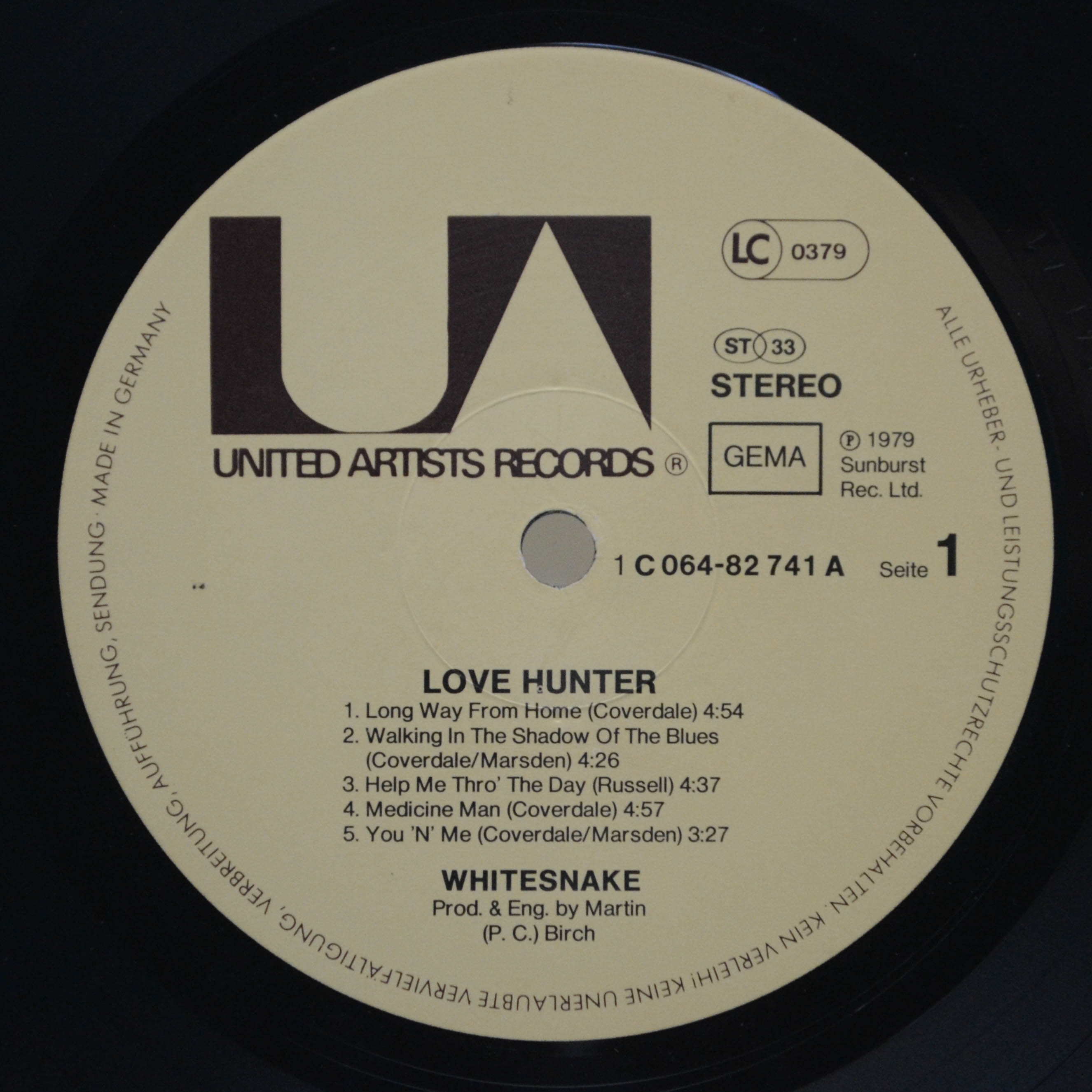 Whitesnake — Lovehunter, 1979