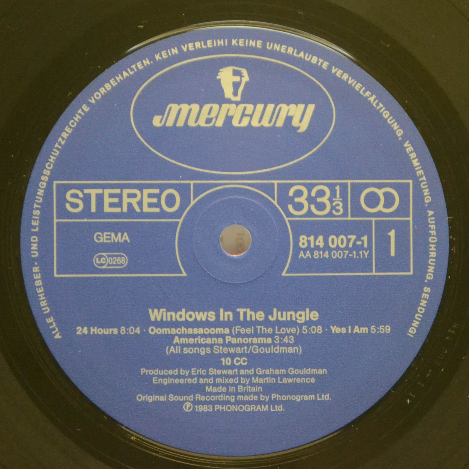 10cc — Windows In The Jungle, 1983