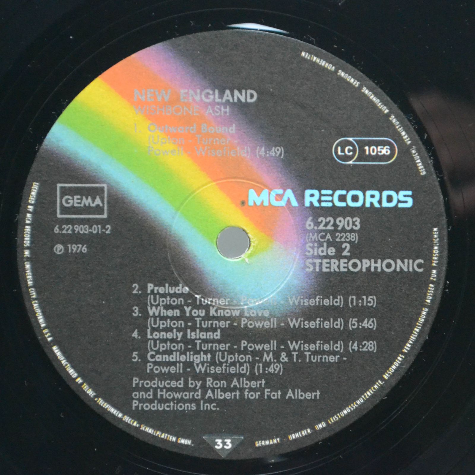 Wishbone Ash — New England, 1976