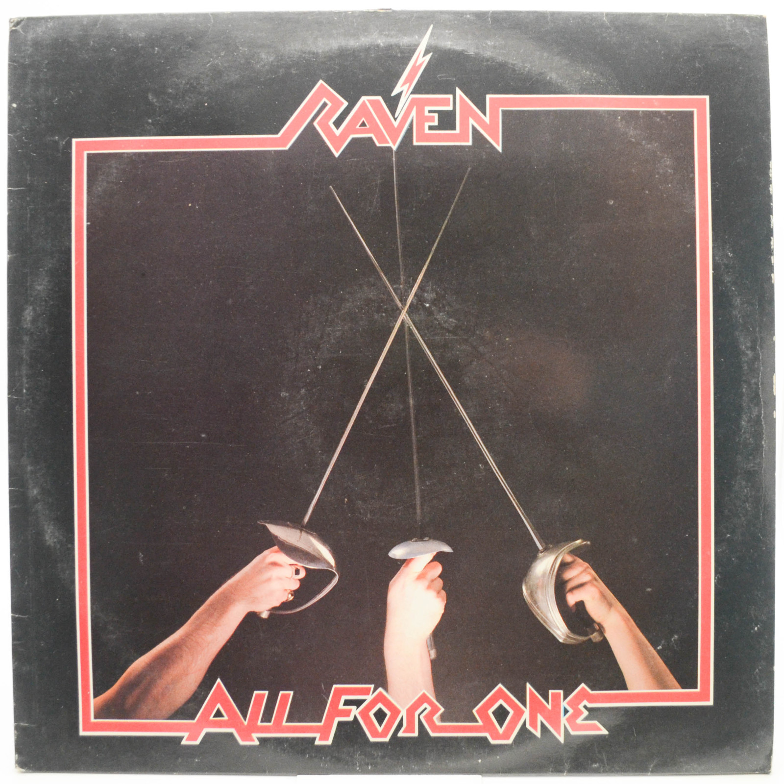 Виниловая пластинка Raven — All For One (1-st, UK), 1983