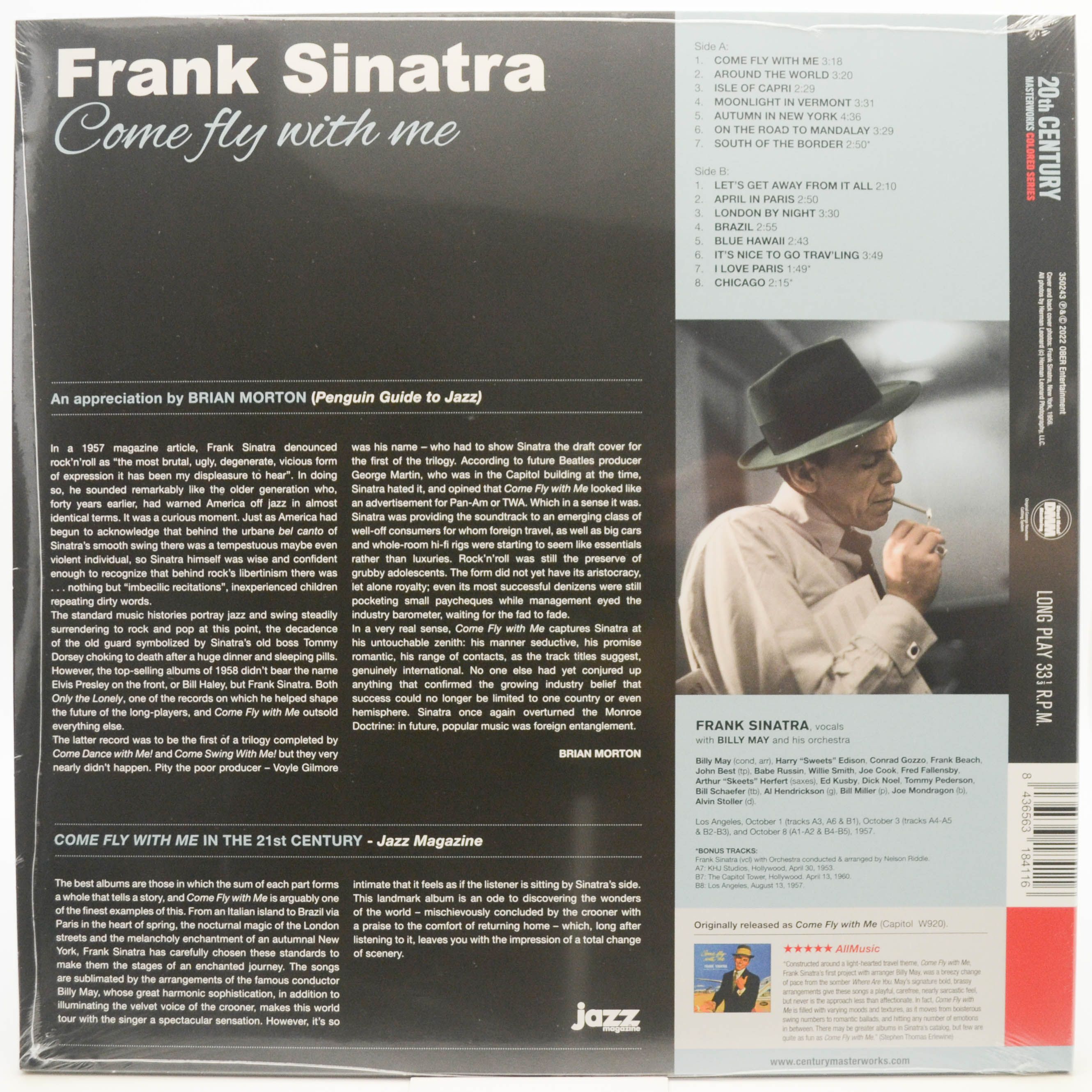 Frank Sinatra — Come Fly With Me, 1958