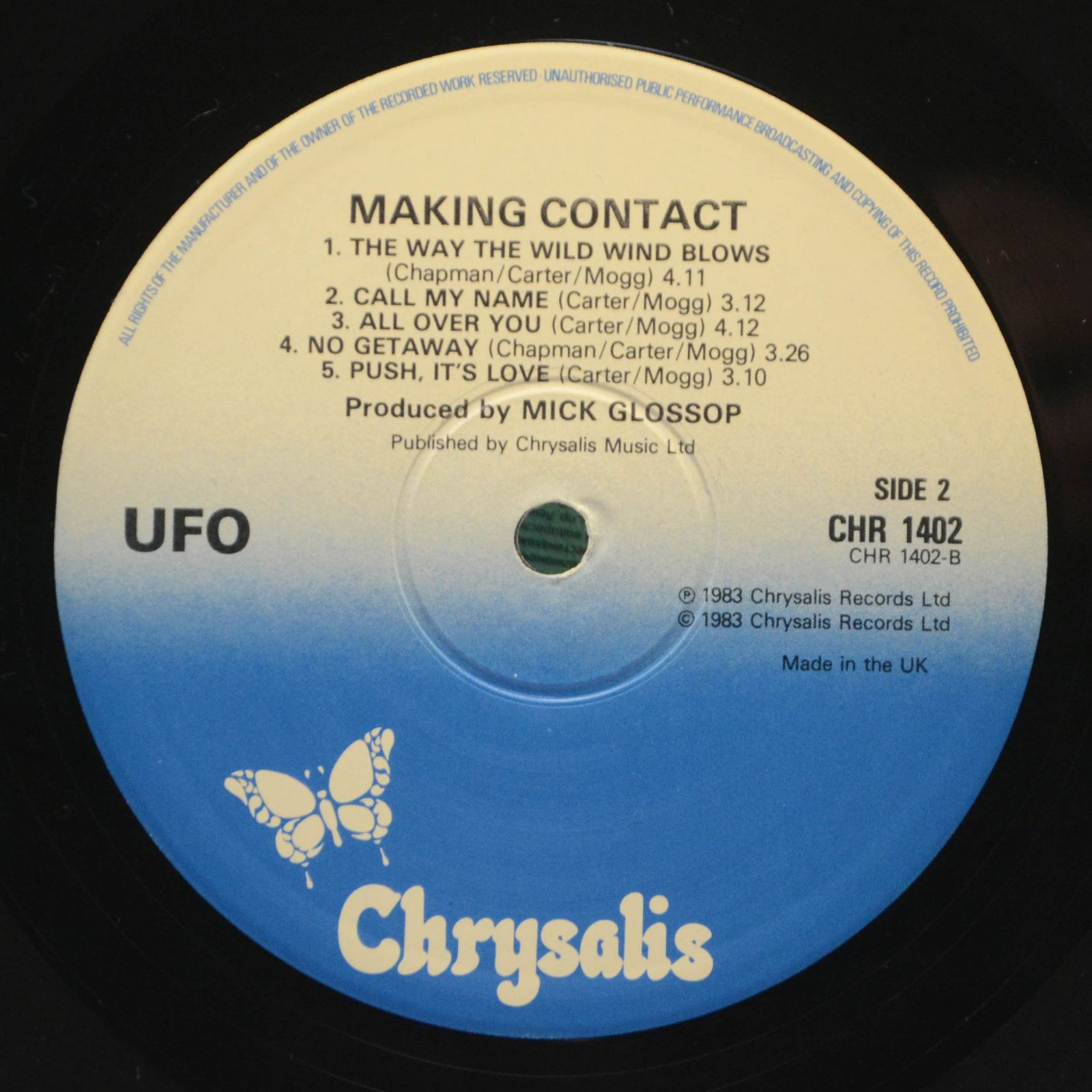 UFO — Making Contact (1-st, UK), 1983